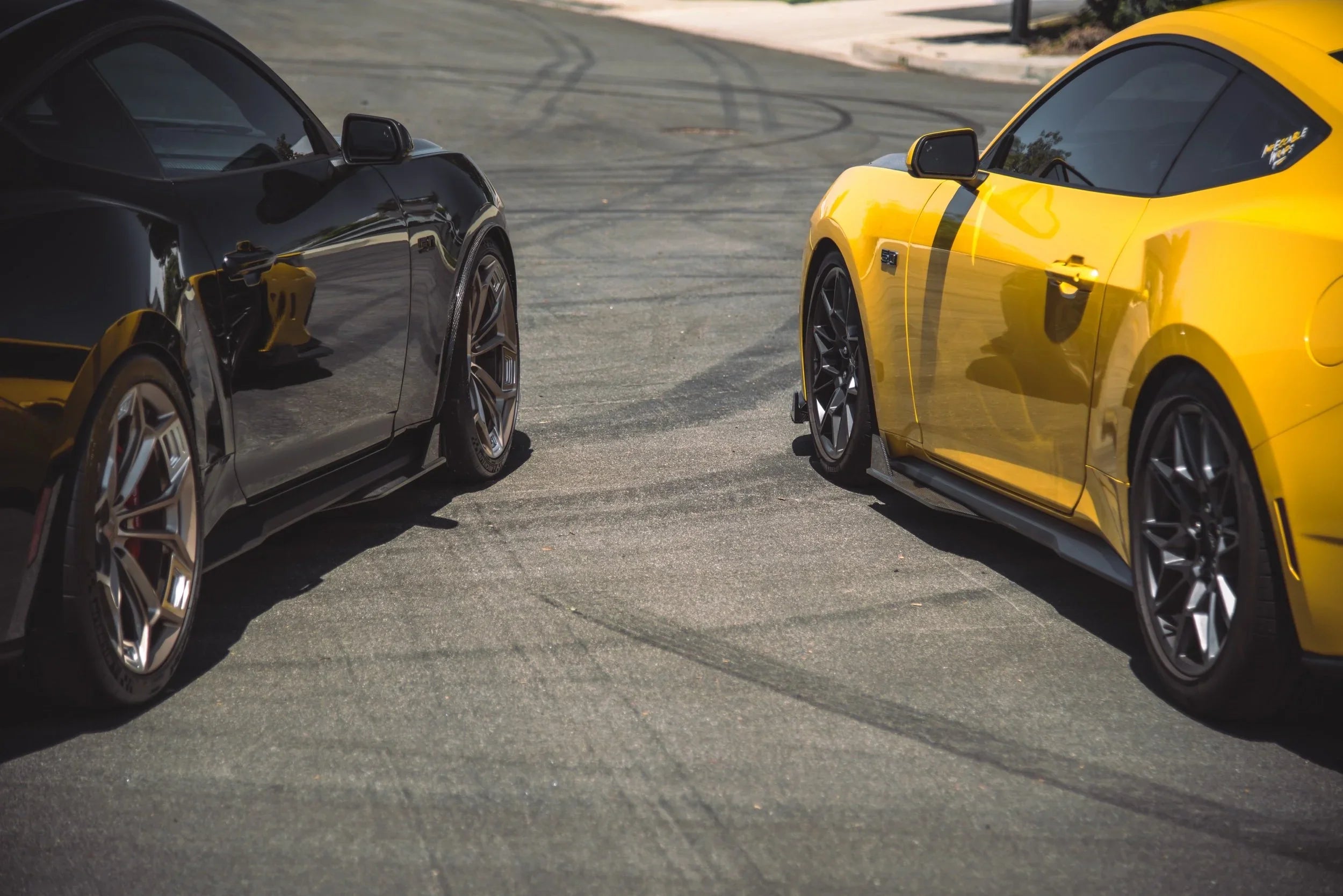 NYTOP Side Skirt Extension For 2024-Current Ford Mustang