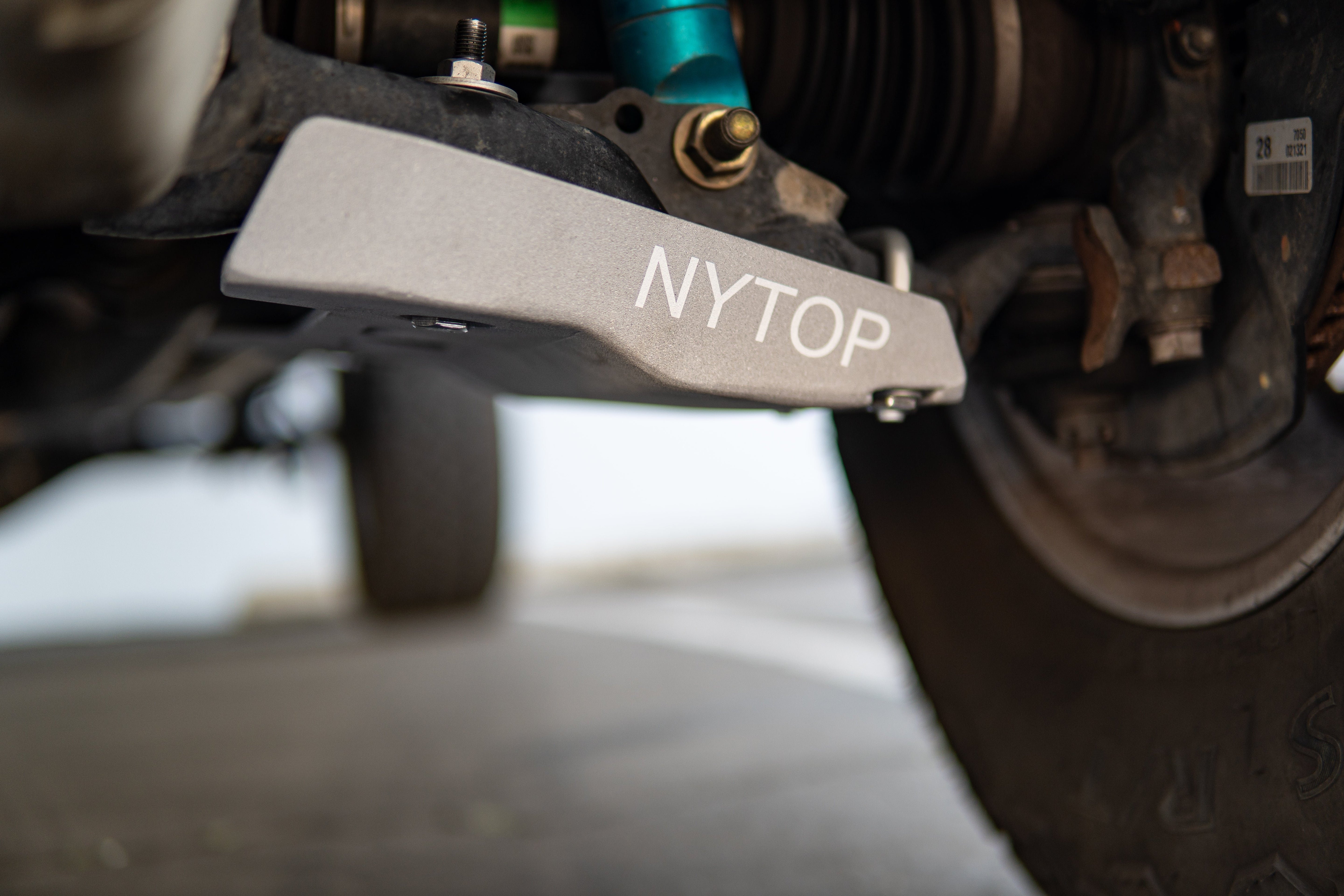 NYTOP Lower Control Arm Skid Plate Kit For 2005-2023 Toyota Tacoma/2010-2024 Toyota 4Runner
