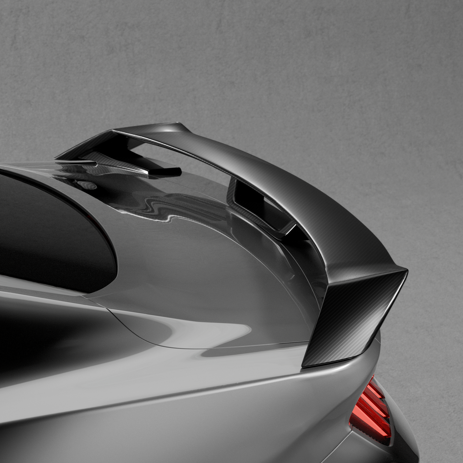 NYTOP Carbon Fiber Performance Pack Wing For 2024-Current Ford Mustang