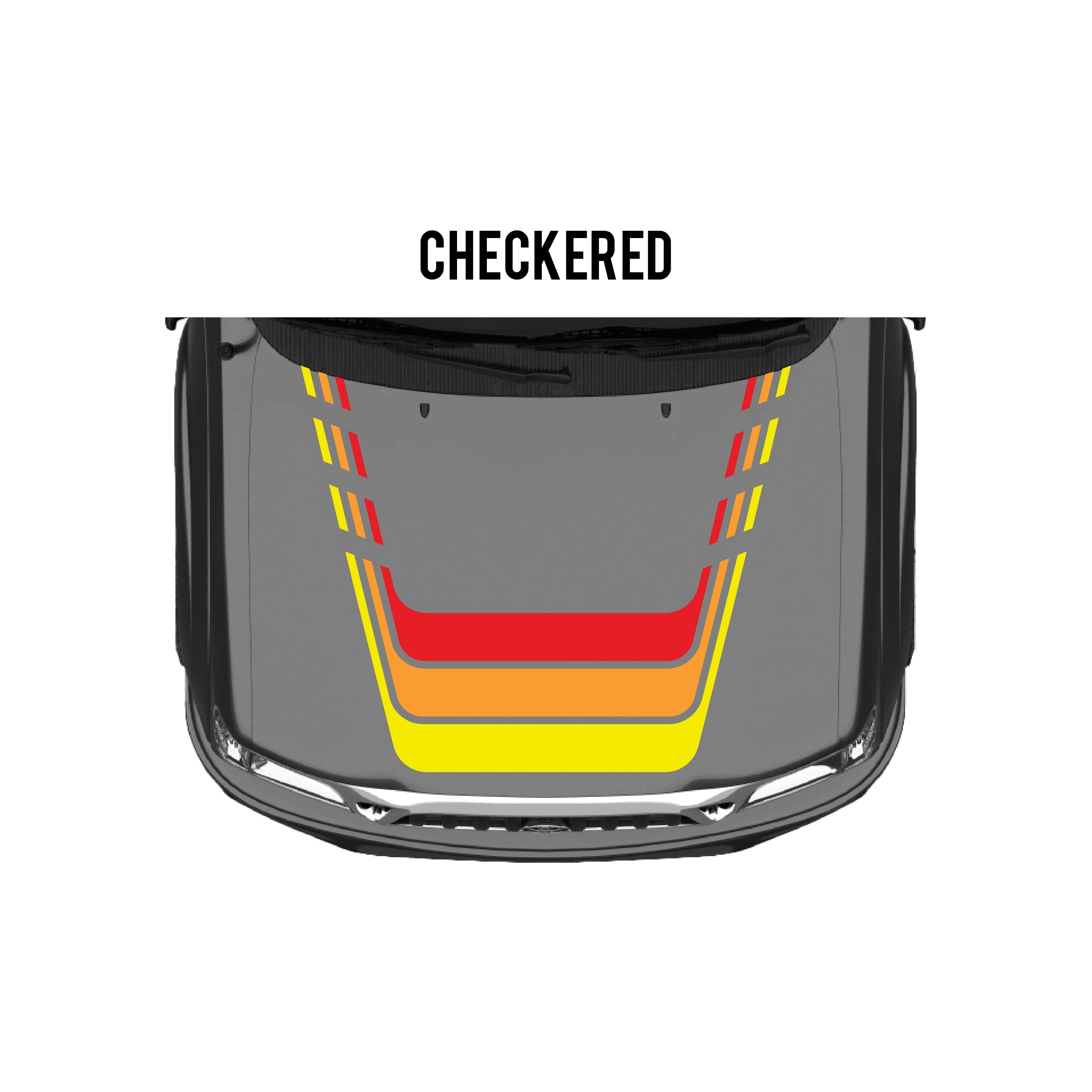 2001-04 Checkered Stripe Kit For Tacoma