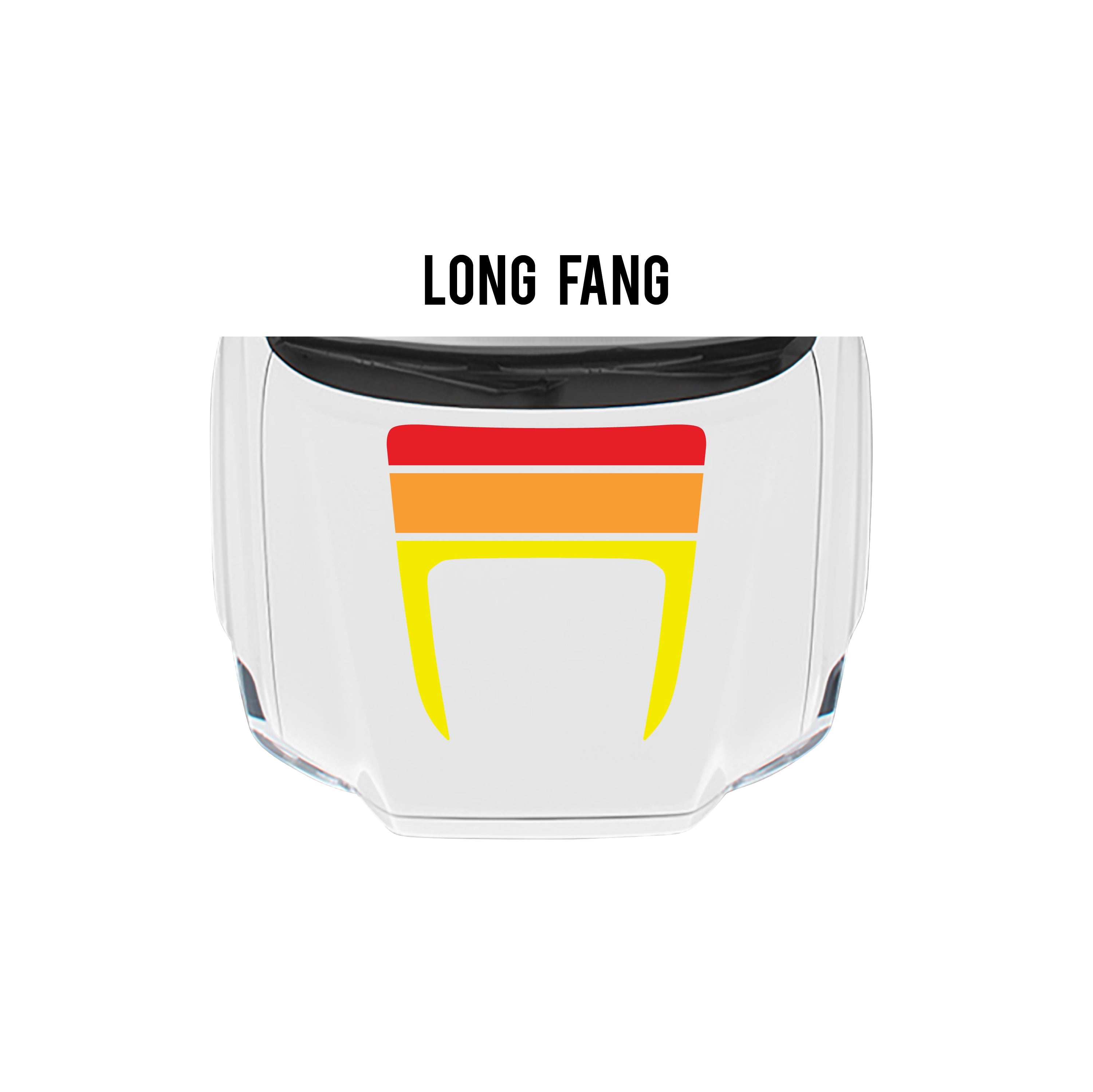 2016-23 Sport/Pro Checkered Hood Stamp For Tacoma