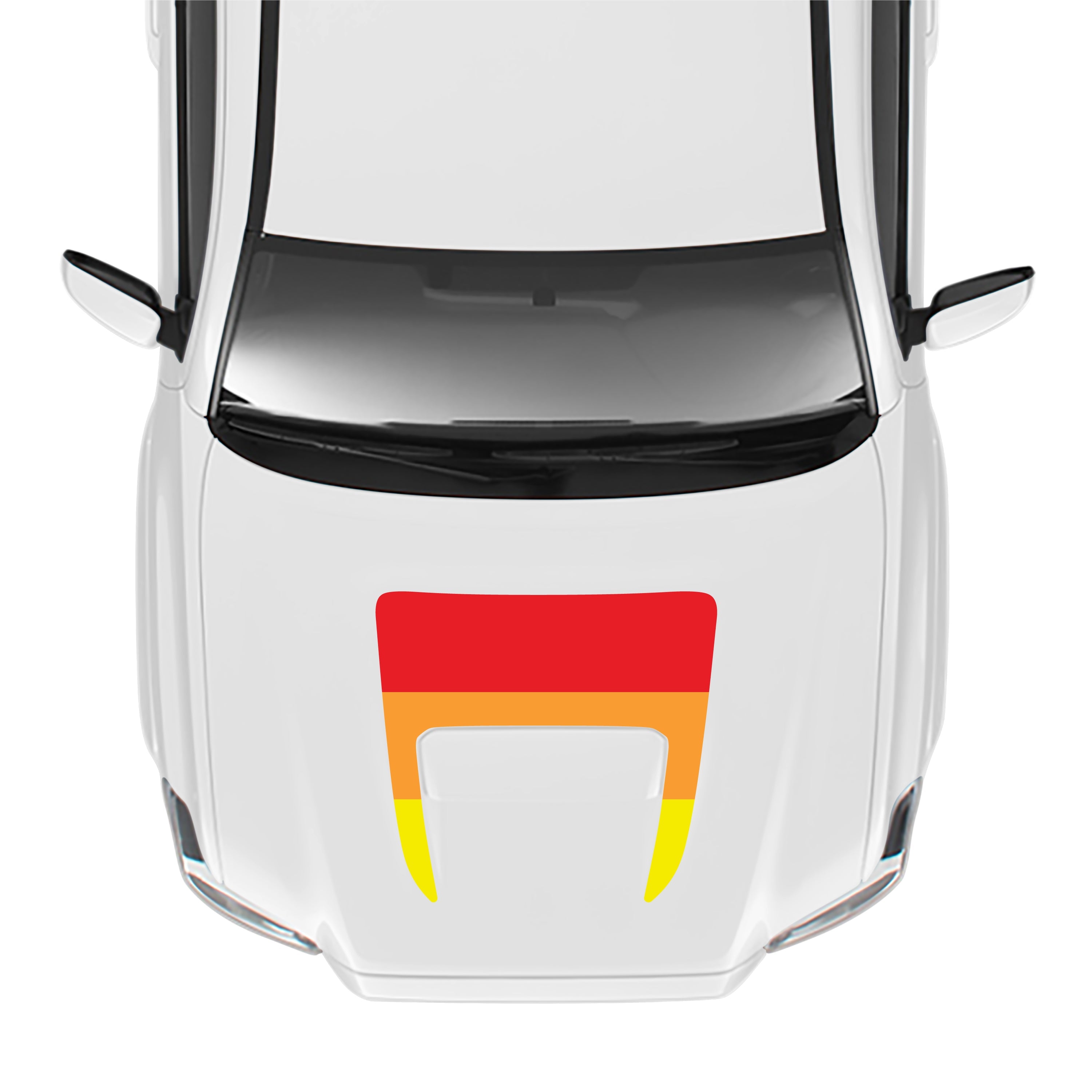 2016-23 Sport/Pro Checkered Hood Stamp For Tacoma
