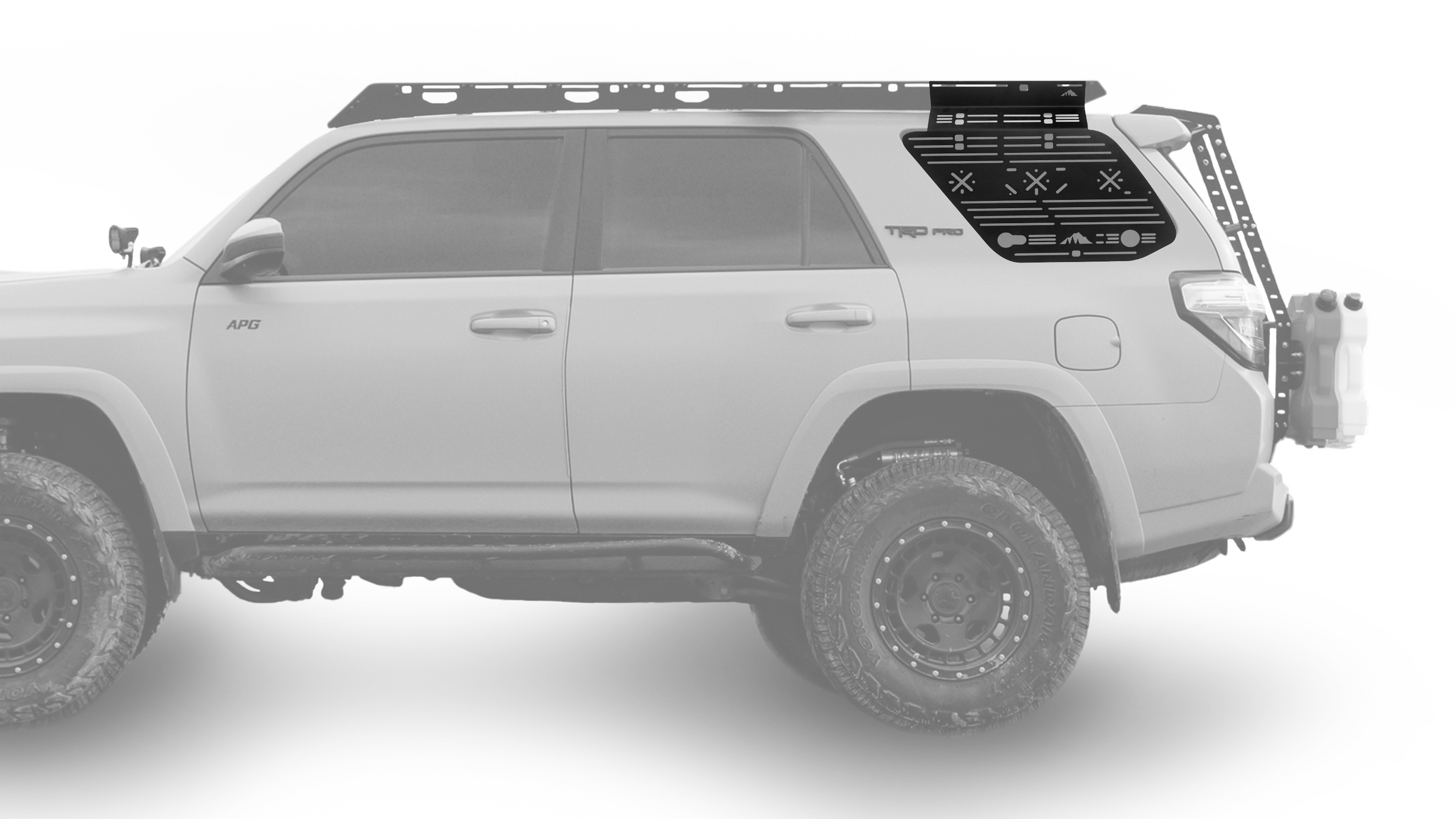 Window Panel For 5th Gen 4Runner 2010-2024
