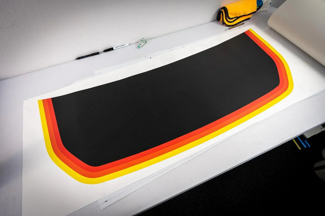 Retro Stripes Hood Overlay (Matte or Gloss) For 2021+ Bronco