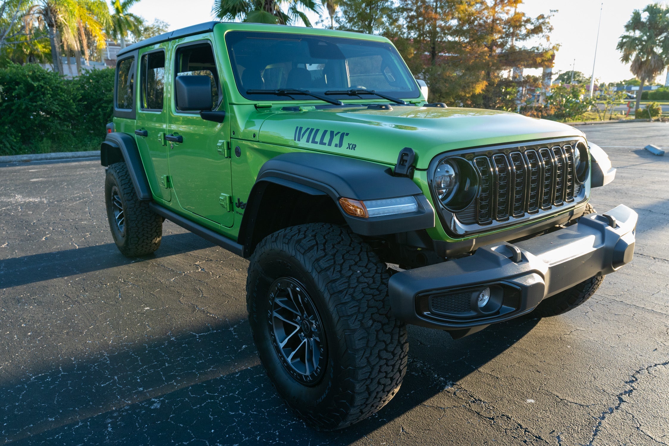 XR Stencil Style Hood Decals For 2022+ Wrangler Willys Xtreme Recon