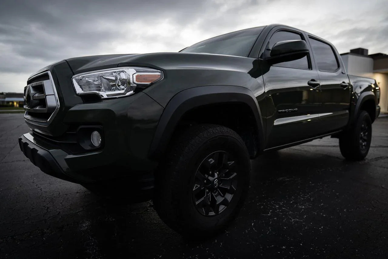 Smoked Sidemarker Overlays (Front Only) For 2016-2023 Tacoma