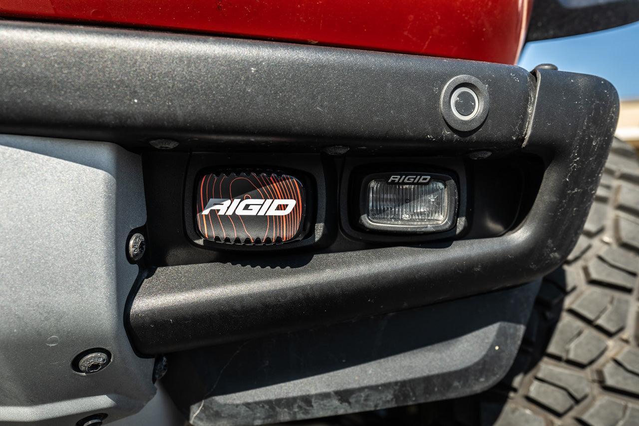 Rigid SR-M Light Cover Topo Overlays - Universal