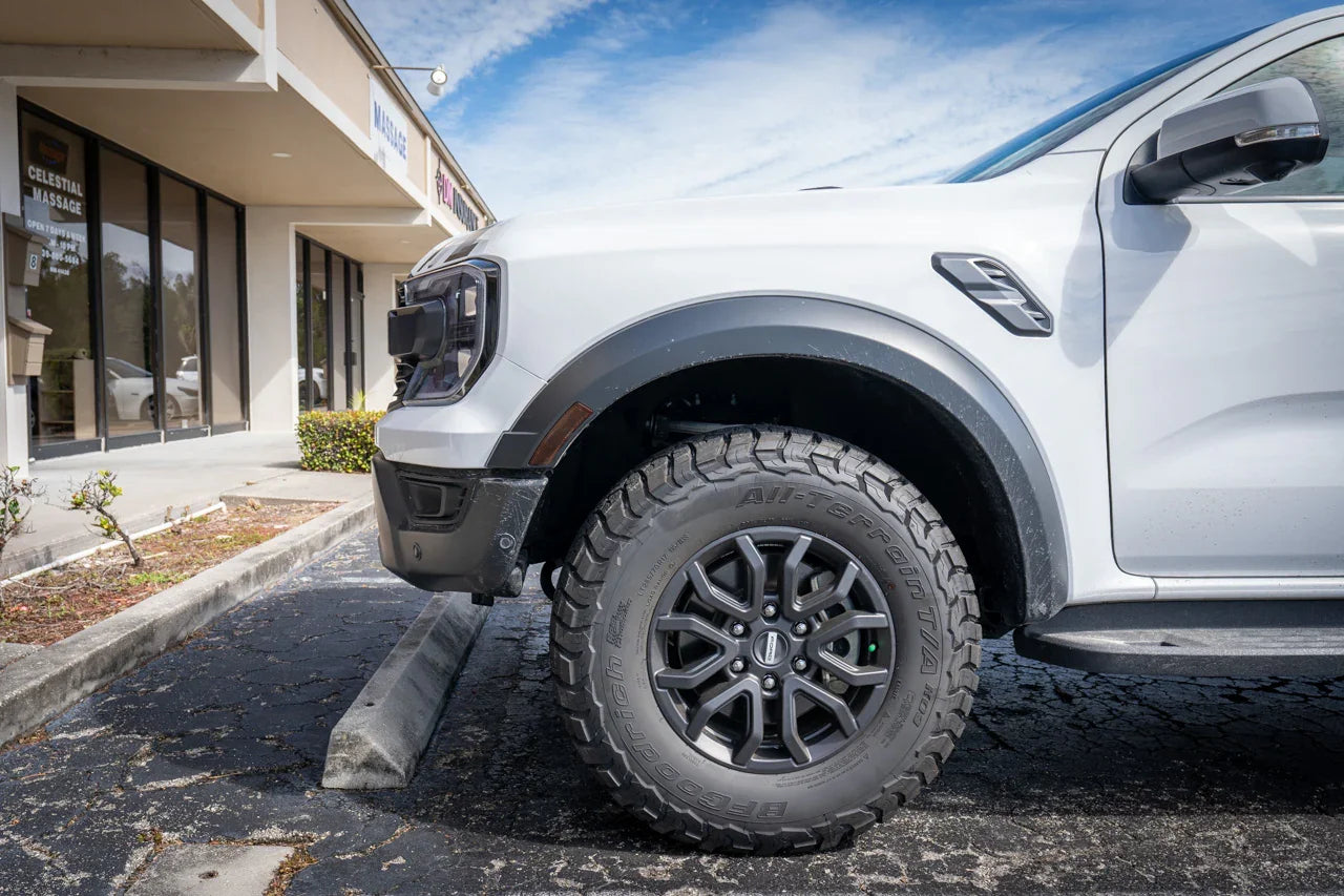 Smoked Sidemarker Overlays (Front Only) For 2024+ Ranger