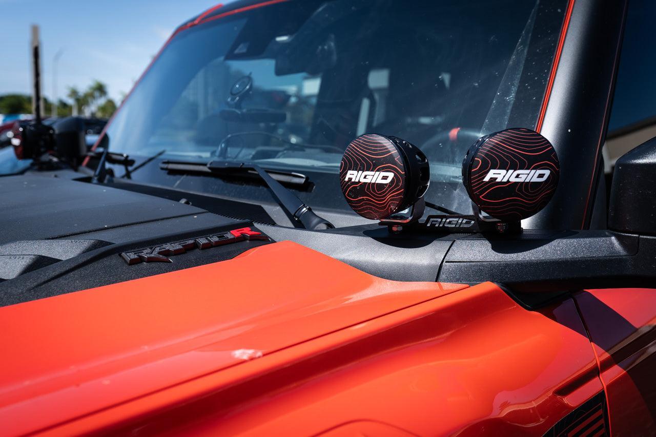R Inlay Hood Emblems For 2022+ Bronco Raptor