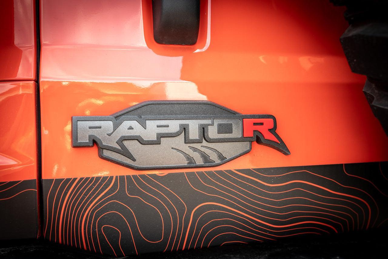 Acrylic R Inlay Kit For 2022+ Bronco Raptor