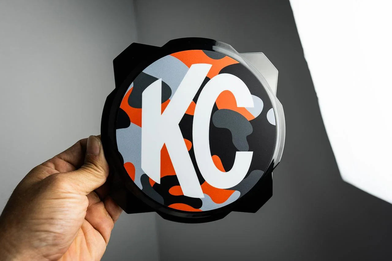 KC HiLITES Era 4 ROUND Series Light Cover Overlays - Universal