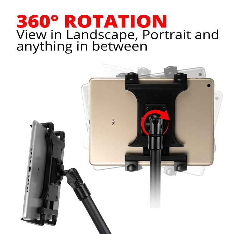 Tablet Holder | 7.5"-9.25" Telescoping Arm | 20mm TRAXX™ - Fast Track Ball