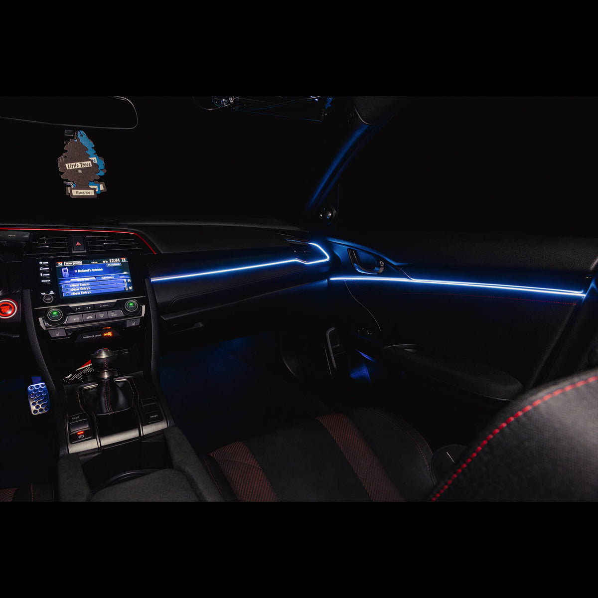 Dynamic ColorSHIFT 18-Piece Universal LED Interior Kit - Bluetooth Multi-Zone Lighting