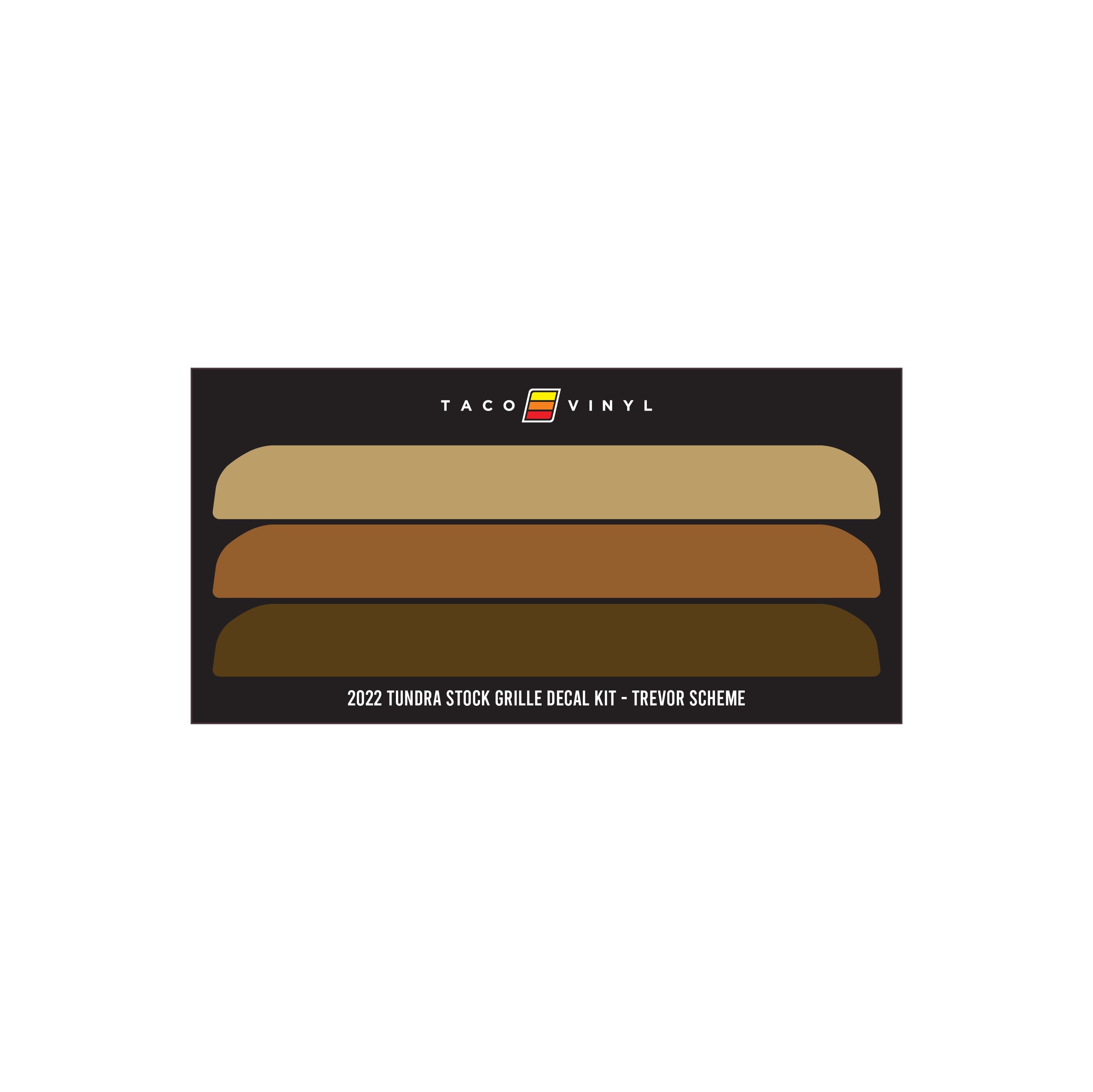 2022+ Offroad Grille Decal For Tundra