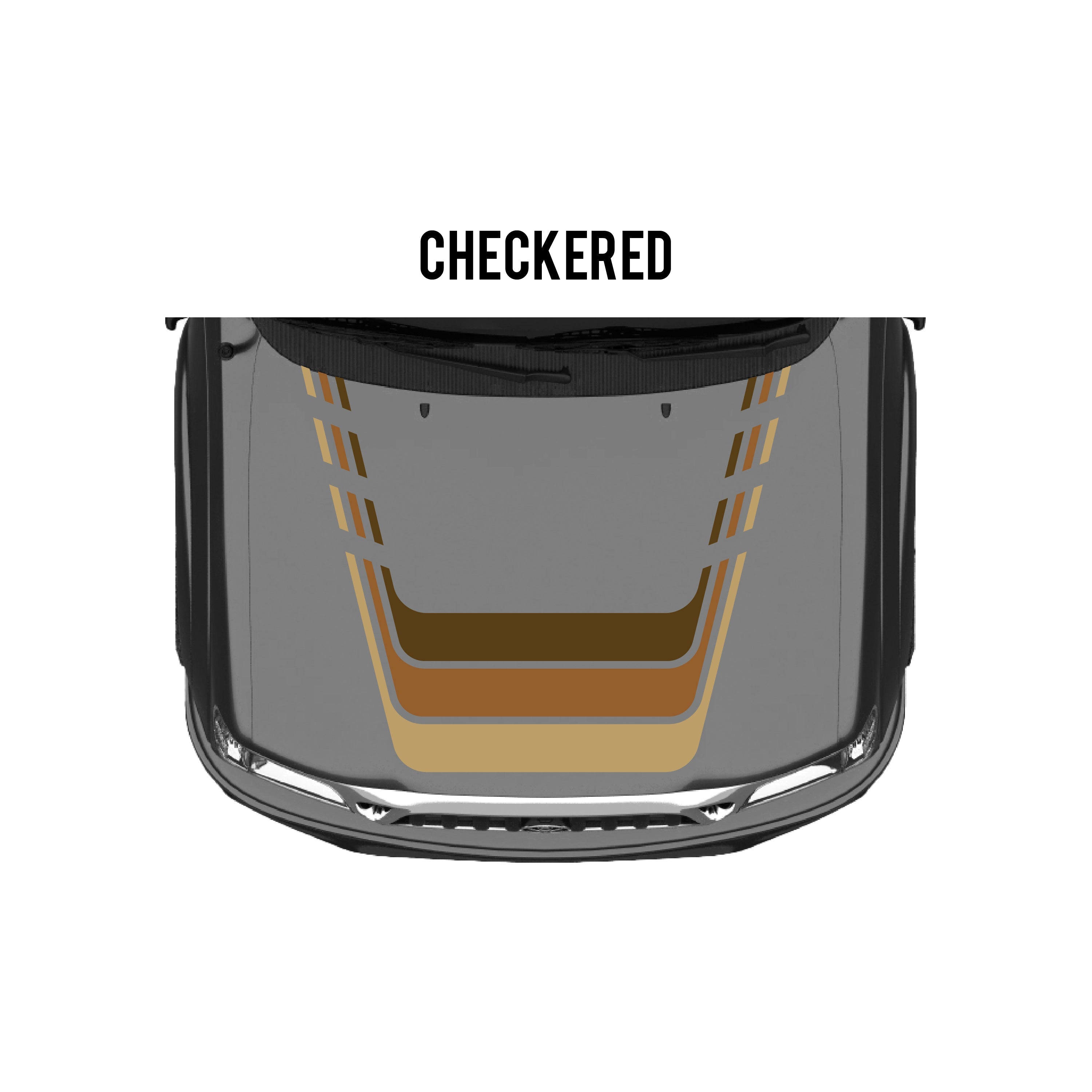 2001-04 Checkered Stripe Kit For Tacoma