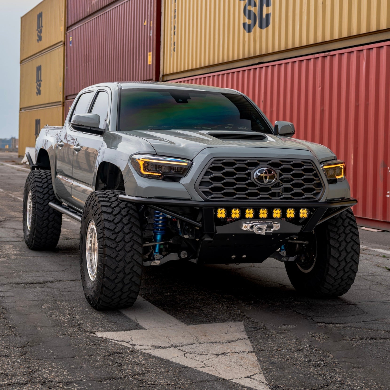 Crossmember Delete Front Bumper For Tacoma / 3rd Gen / 2016-2023