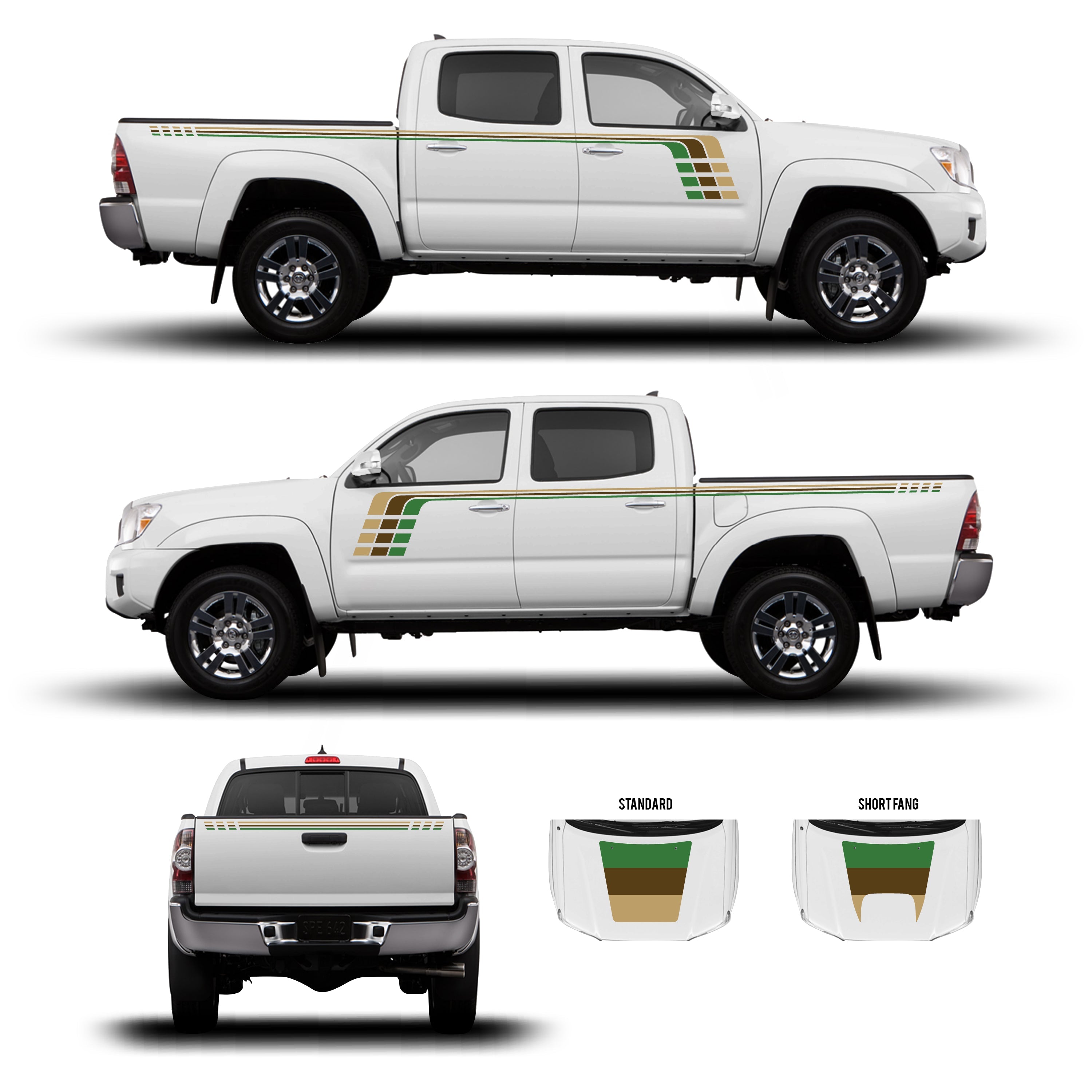2005-15 Checkered Stripe Kit For Tacoma