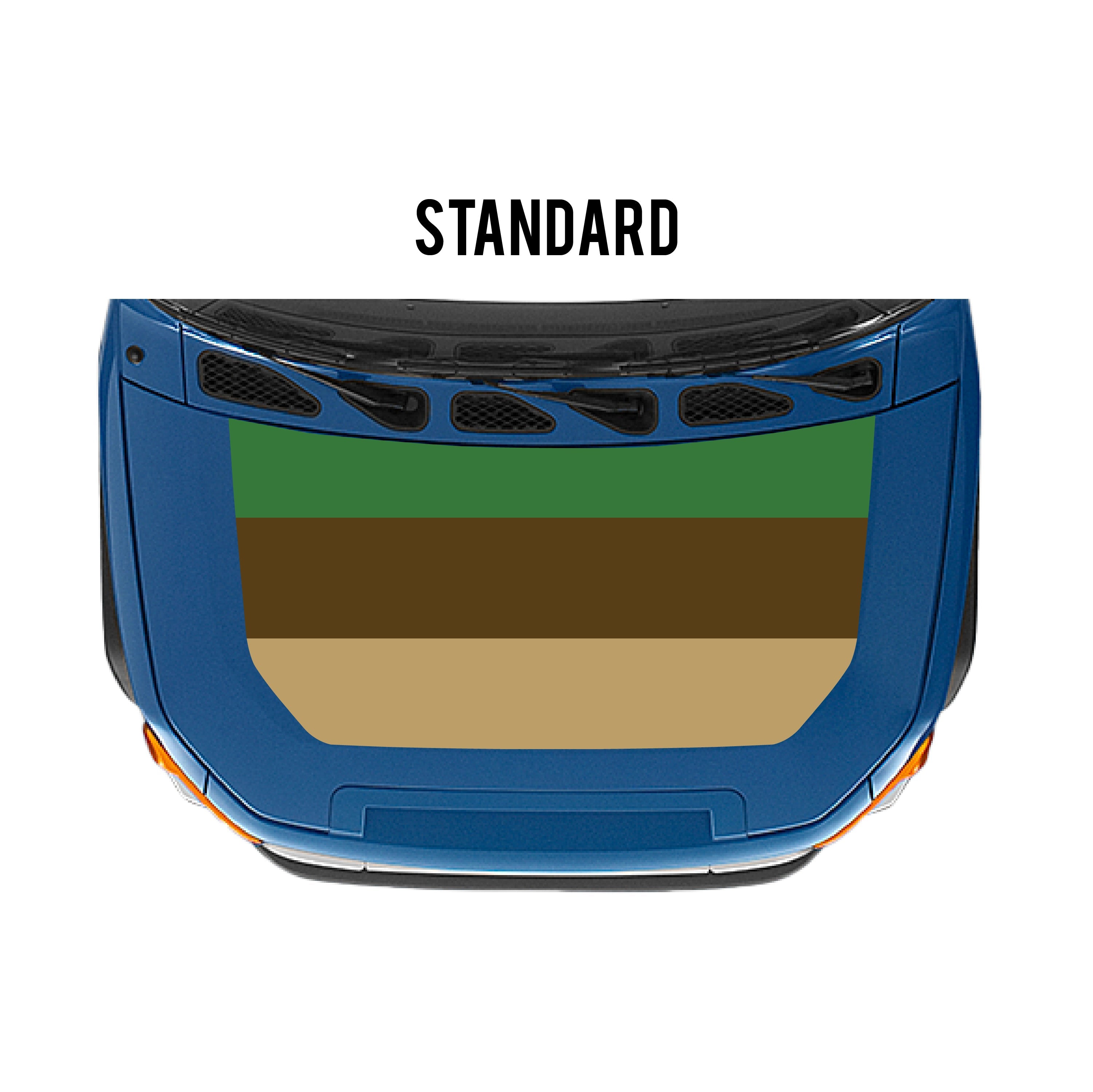 2007-14 Checkered Stripe Kit For FJ Cruiser