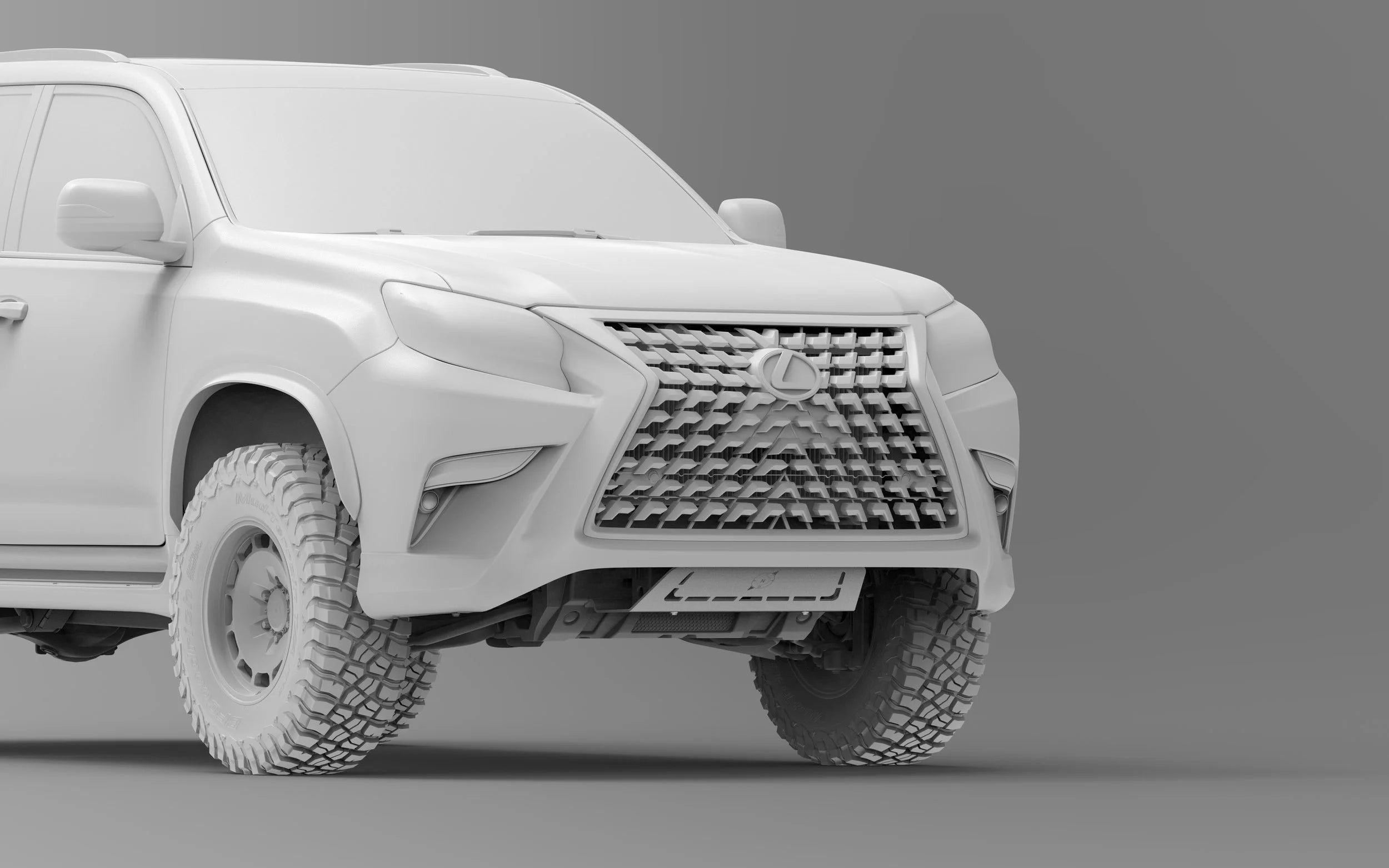NYTOP Skid Plate Extension For 2014-2023 Lexus GX460