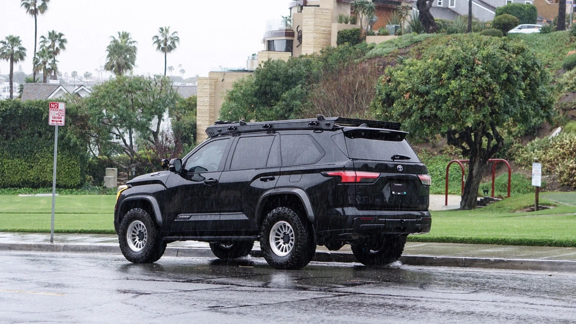 NYTOP Rear Recovery Point/Hybrid Bumper For 2023-Current Toyota Sequoia