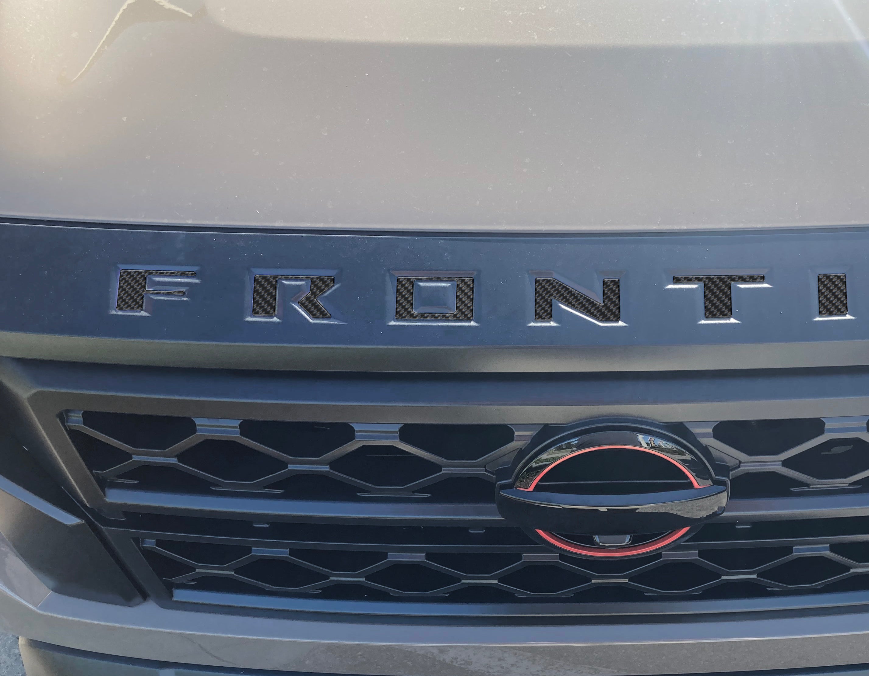 Grille Letter Inserts Fits 2022-2026 Nissan Frontier