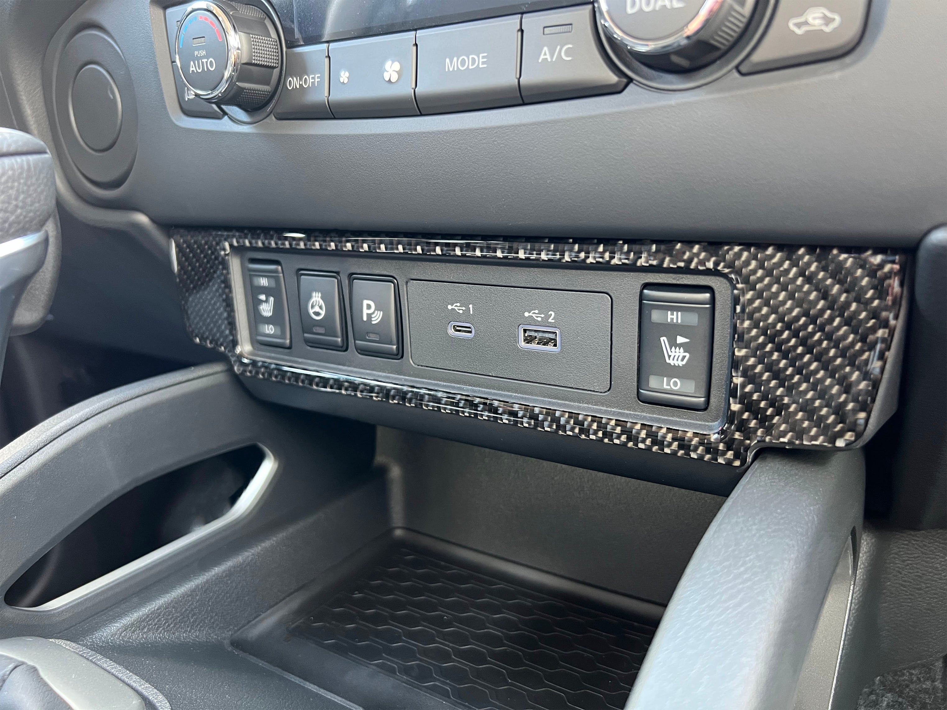 Lower Dash Accent Trim Fits 2022-2026 Nissan Frontier