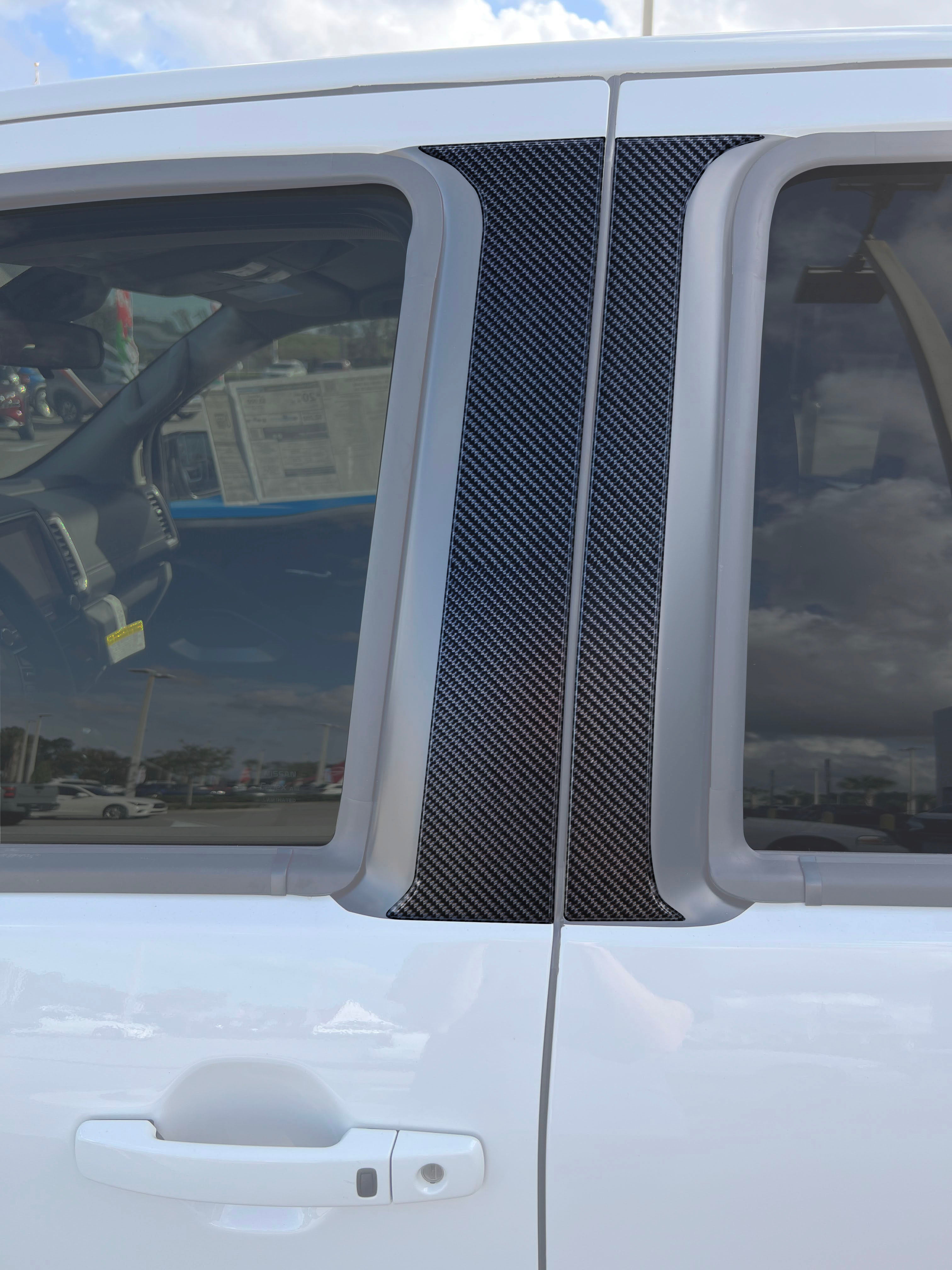 Door Pillars Accent Trim Fits 2022-2026 Nissan Frontier