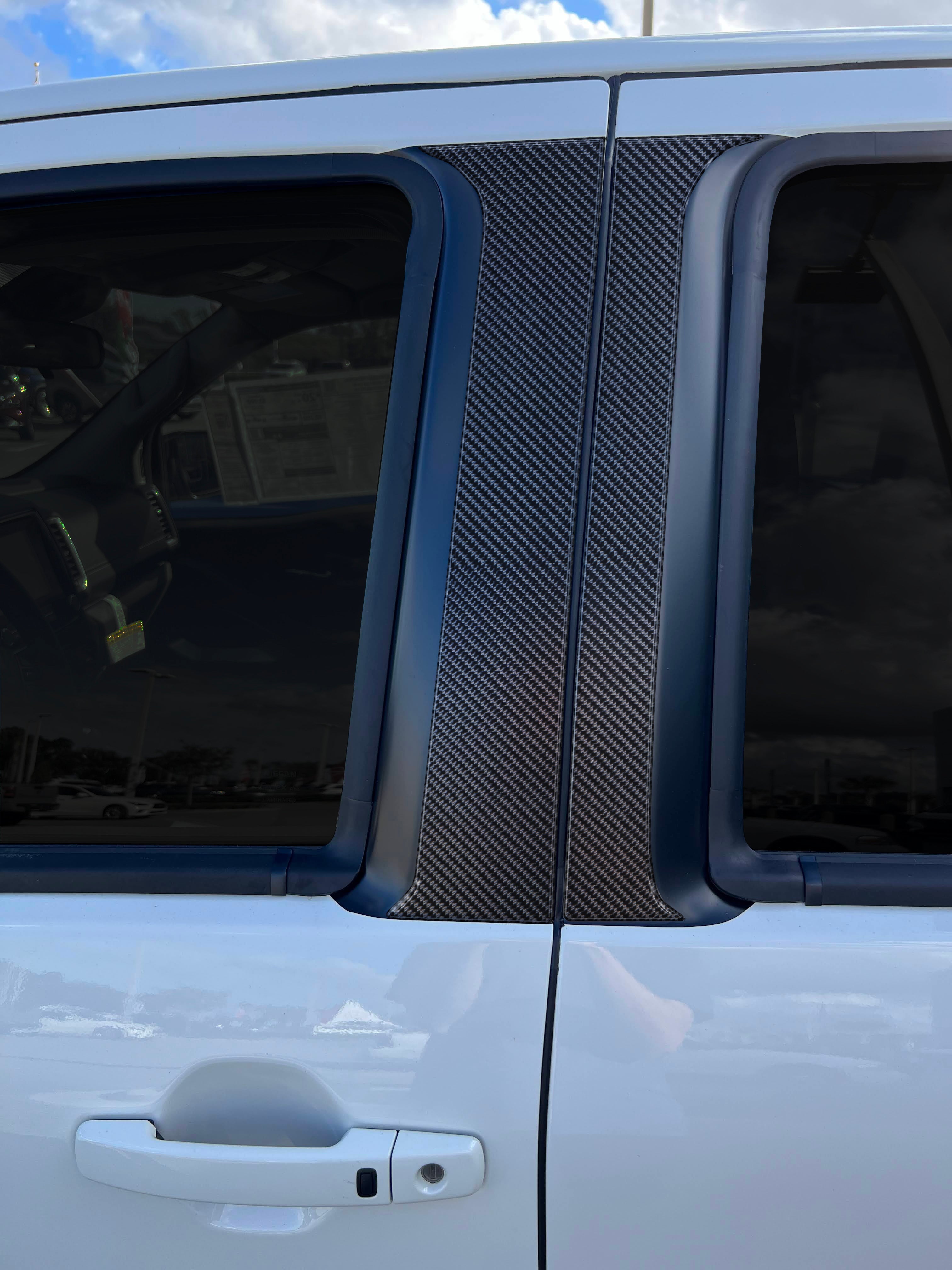 Door Pillars Accent Trim Fits 2022-2026 Nissan Frontier