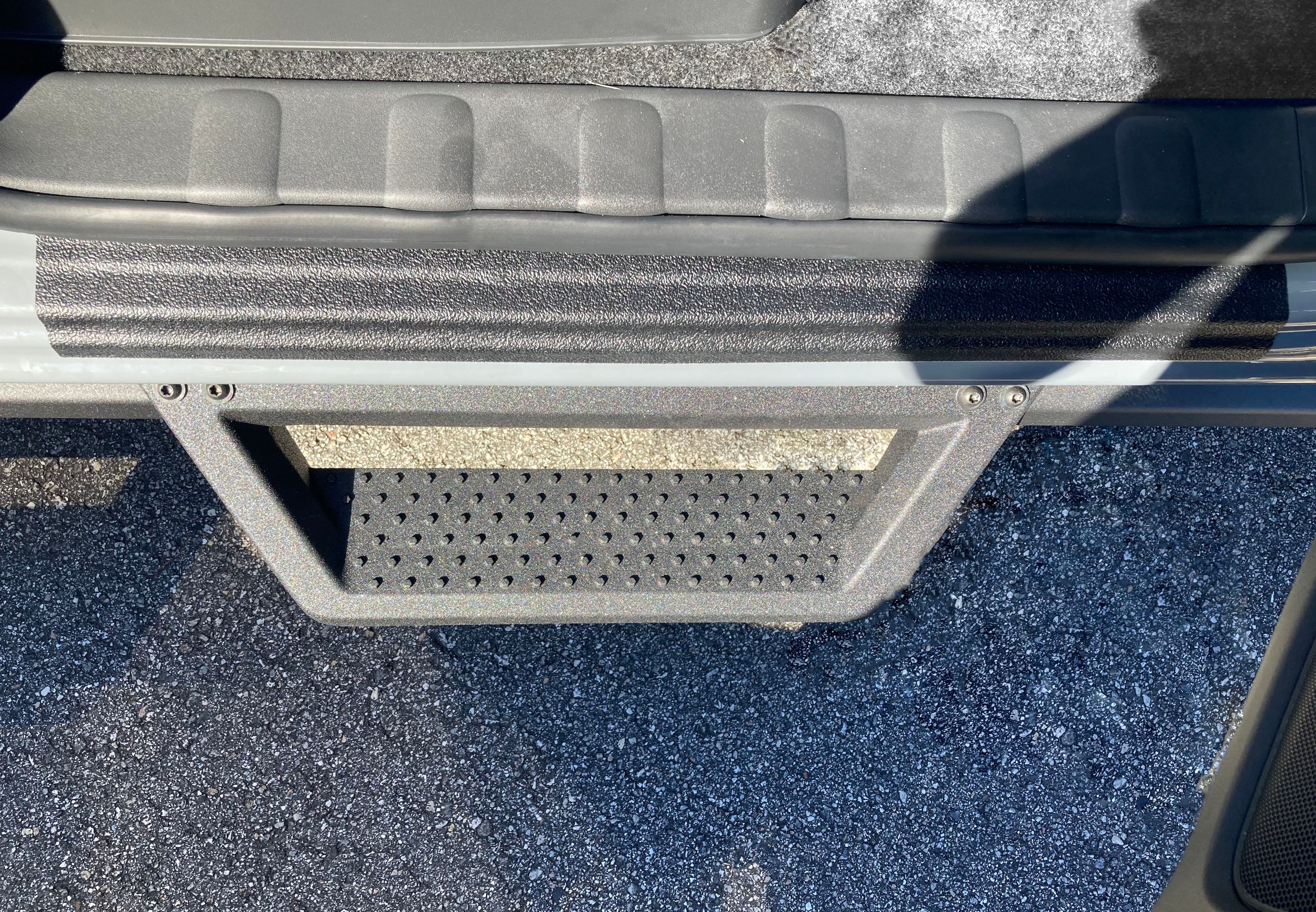 Textured Door Sill Overlays Fits 2022-2026 Nissan Frontier