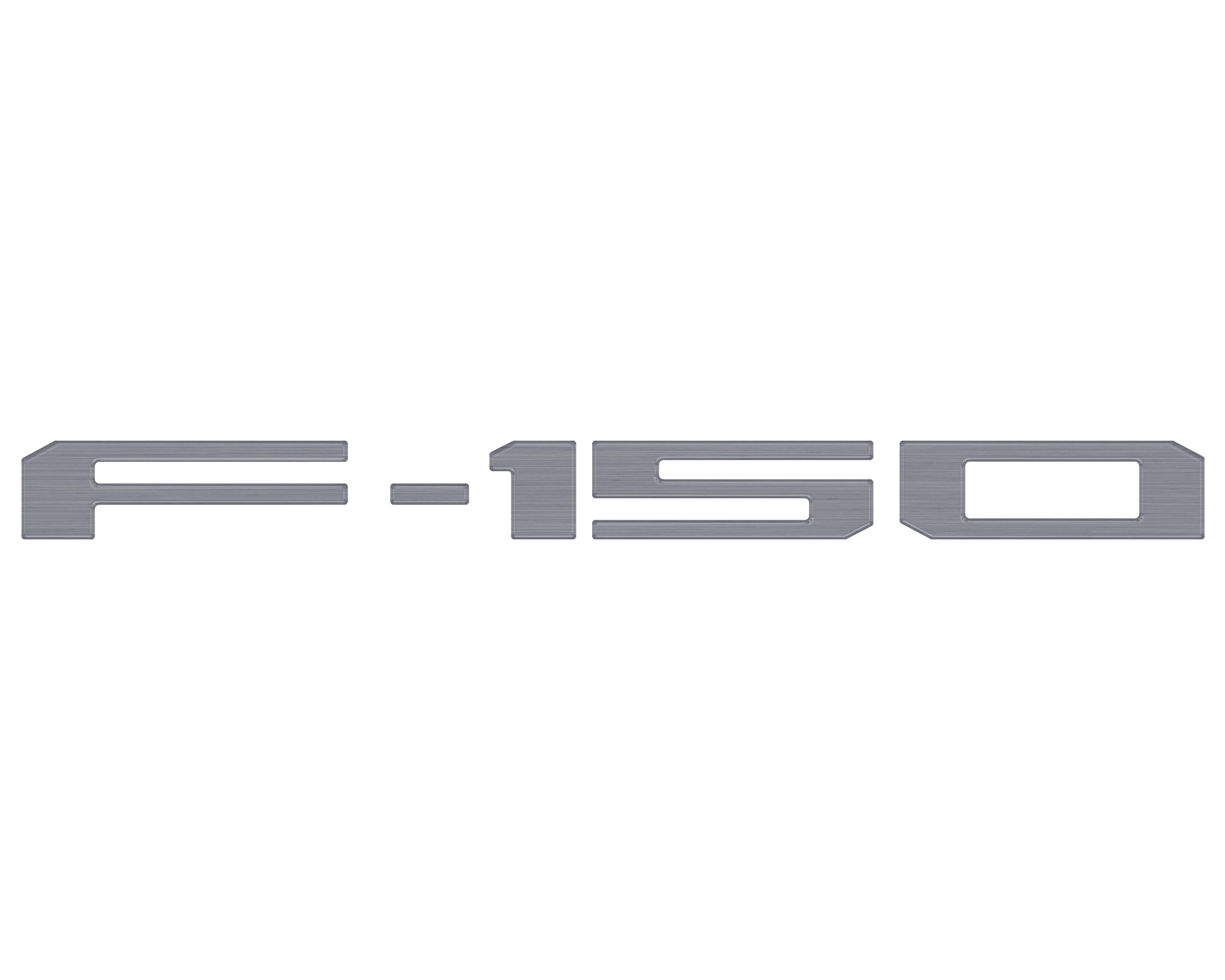 Rear Tailgate Letter Inserts Fits 2018-2020 Ford F-150