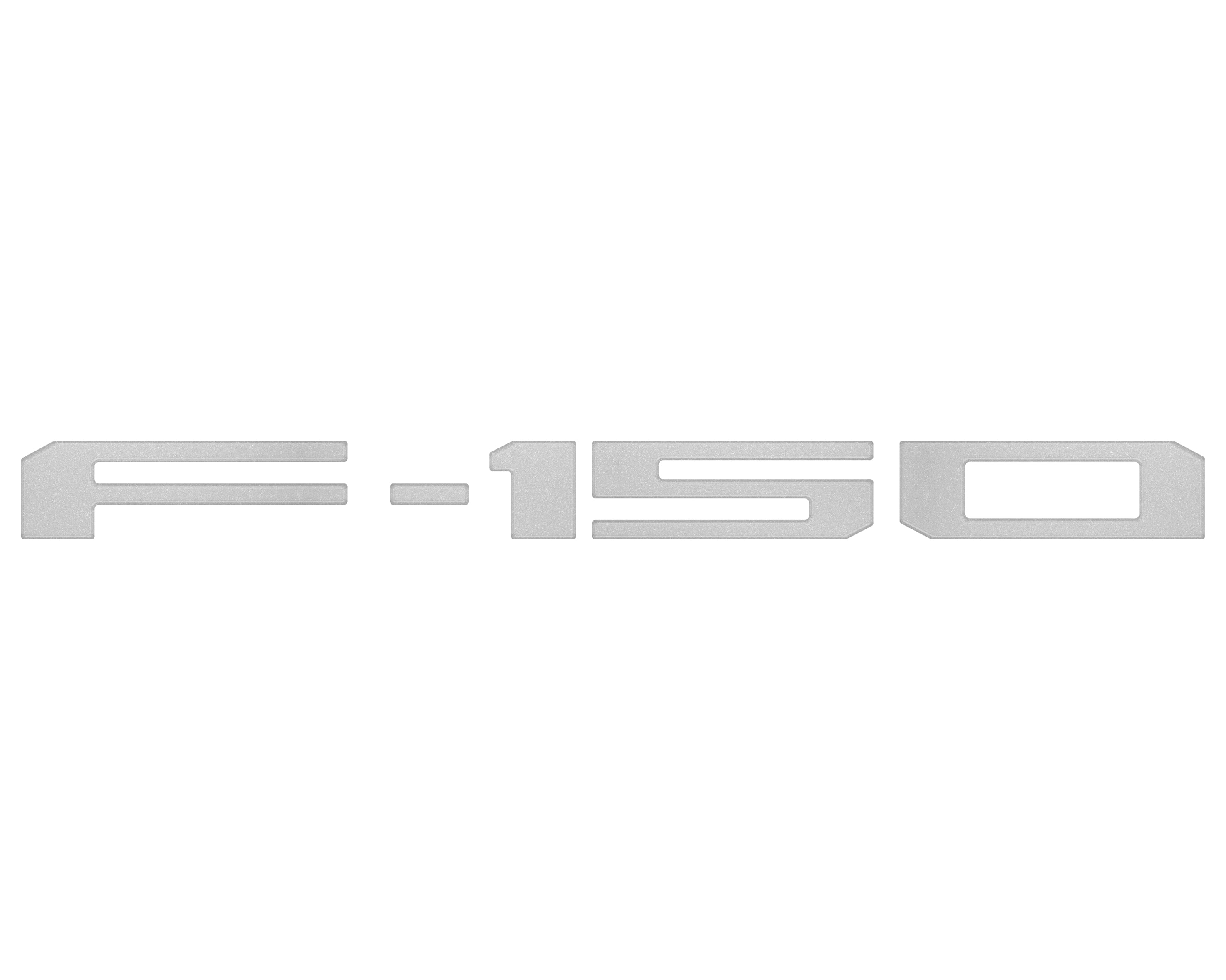 Rear Tailgate Letter Inserts Fits 2018-2020 Ford F-150