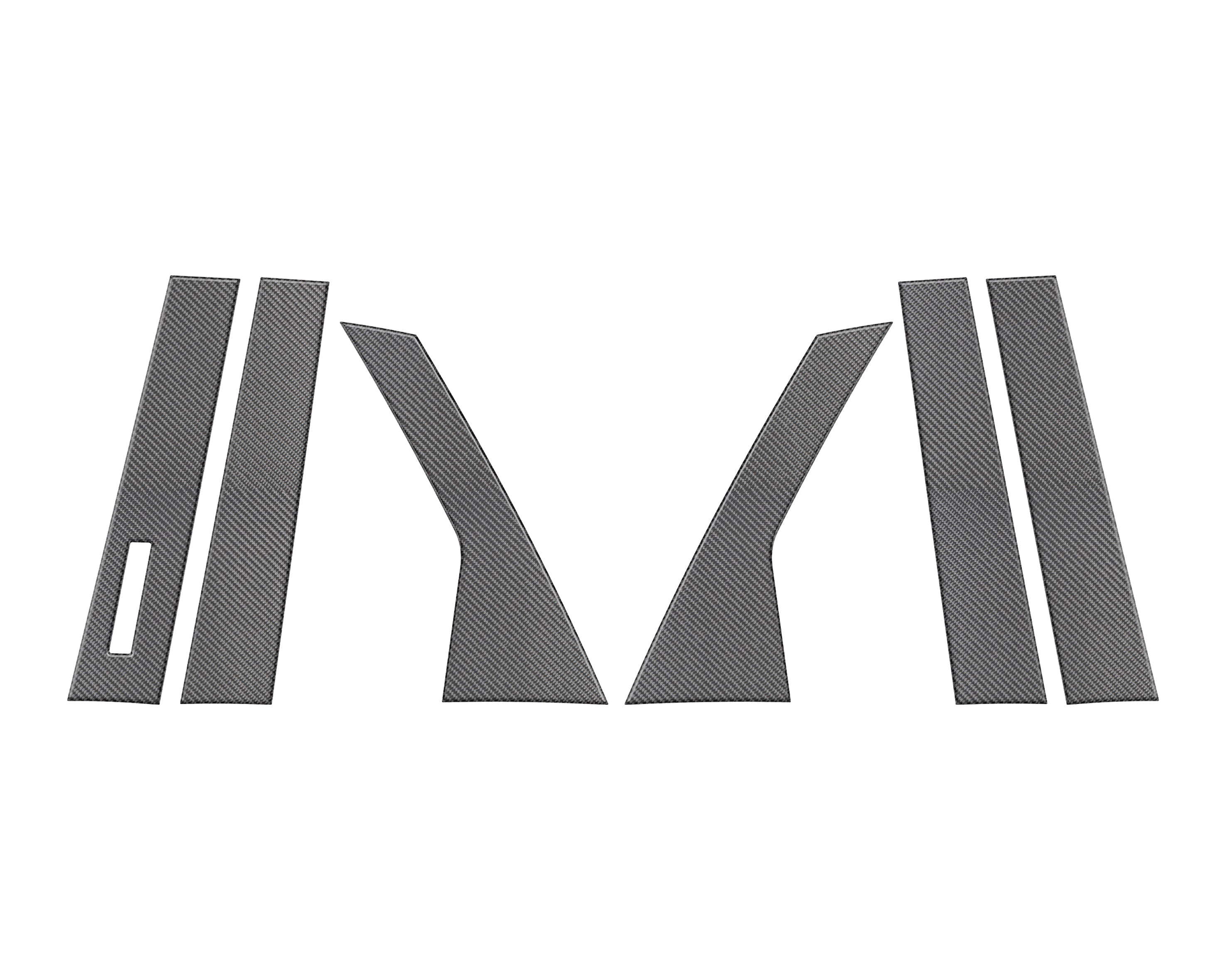 Door Pillar Overlays (A or B,C) Fits 2015-2024 Ford Edge