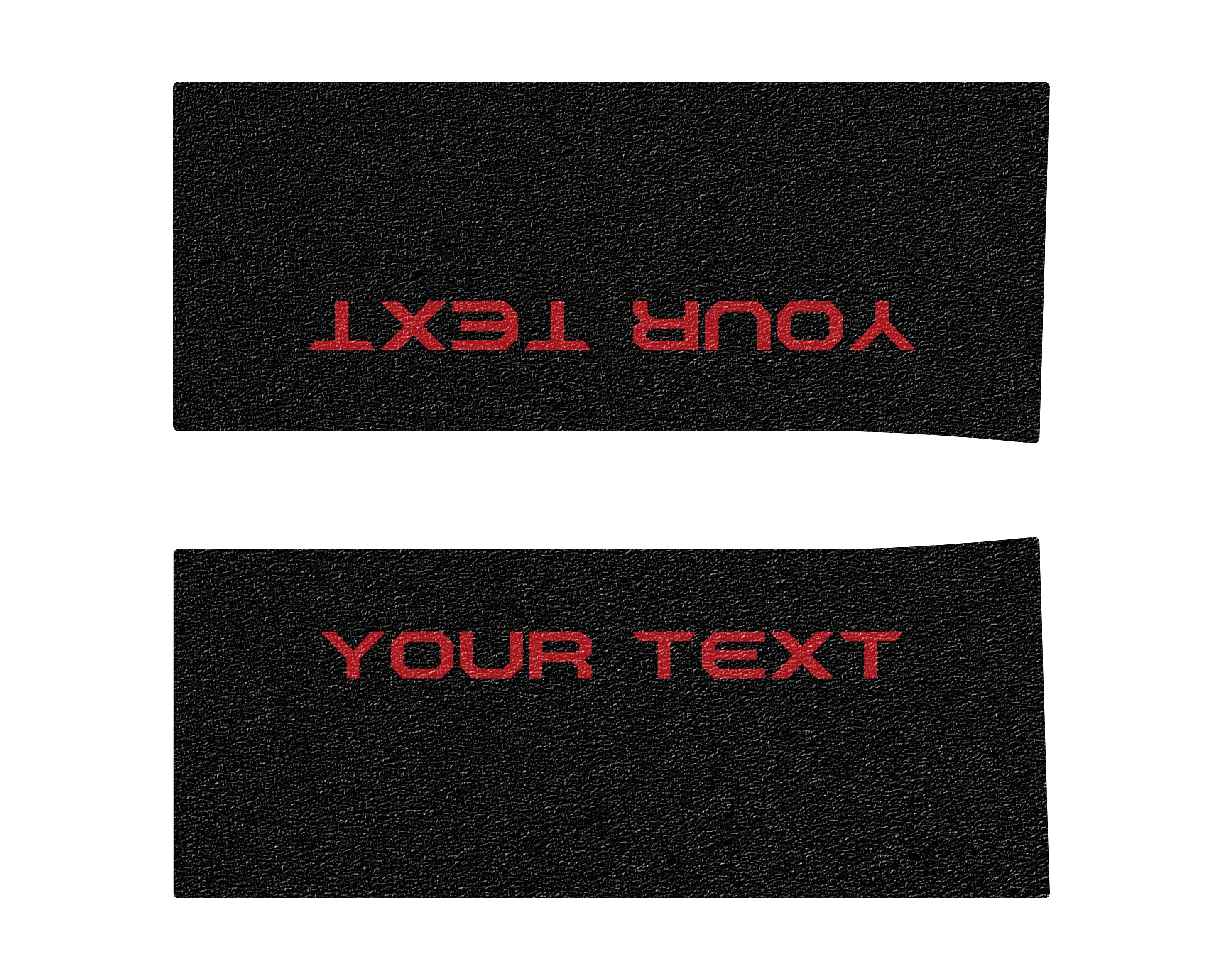 Textured Door Sill Overlays Fits 2015-2023 Ford Edge