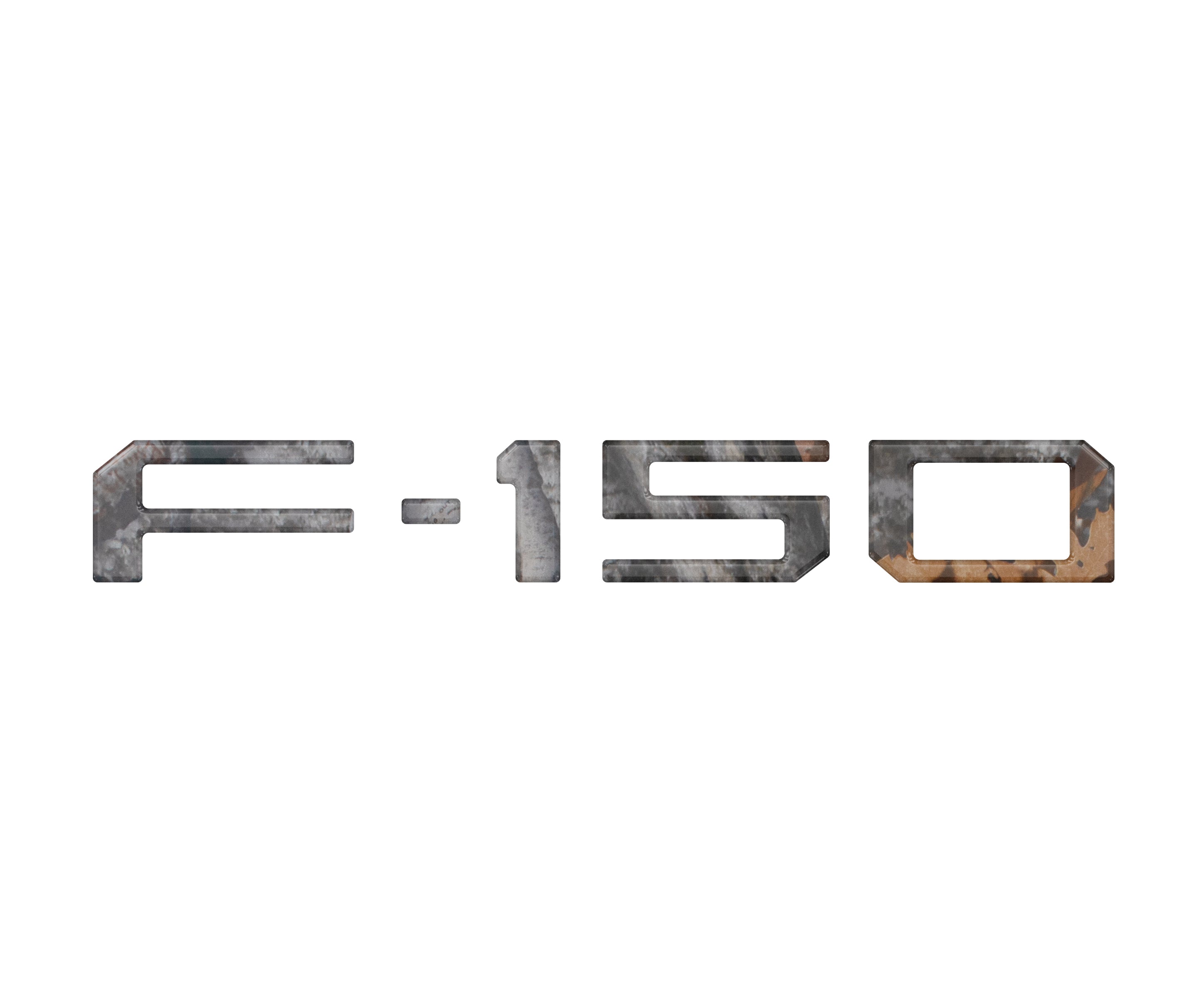 Tailgate Applique F-150 Emblem Overlays Fits 2021-2026 Ford F-150 Raptor/King Ranch/Platinum/Limited
