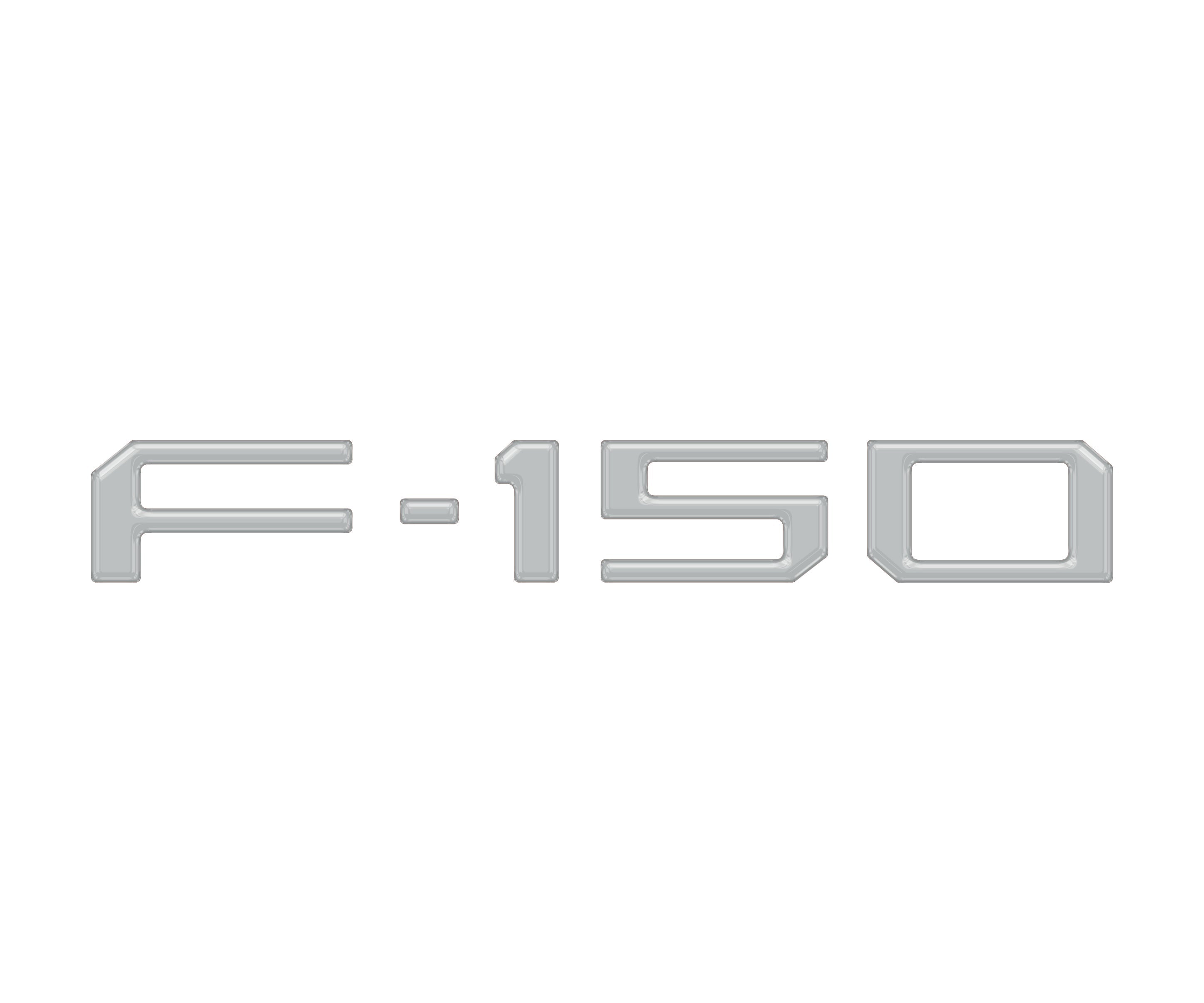 Tailgate Applique F-150 Emblem Overlays Fits 2021-2026 Ford F-150 Raptor/King Ranch/Platinum/Limited