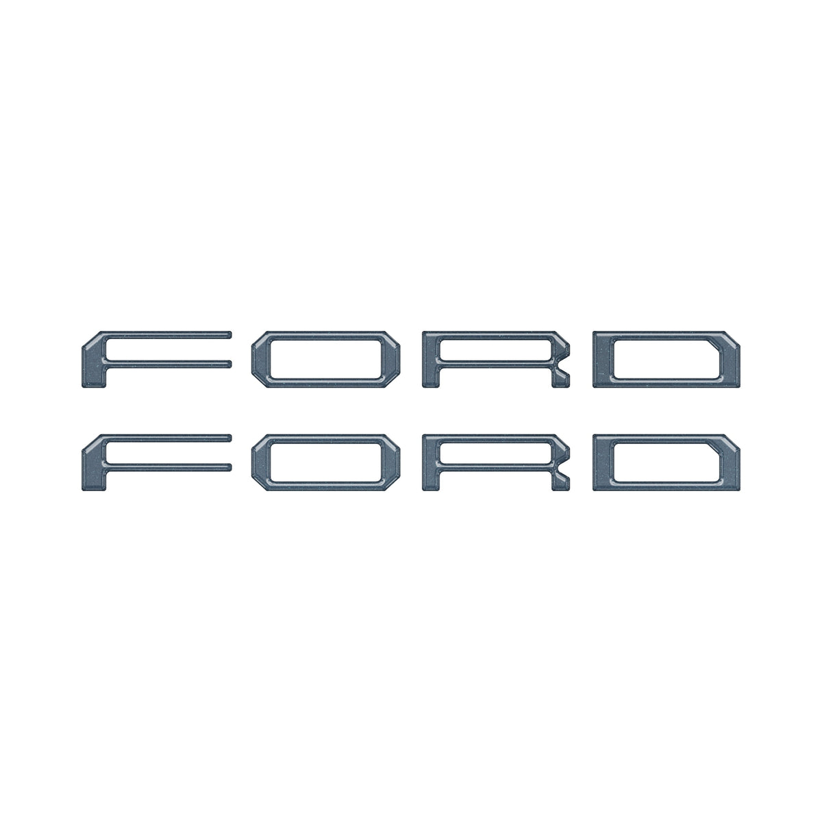 Tremor Running Board Letter Inserts Fits 2021-2024 Ford F-150