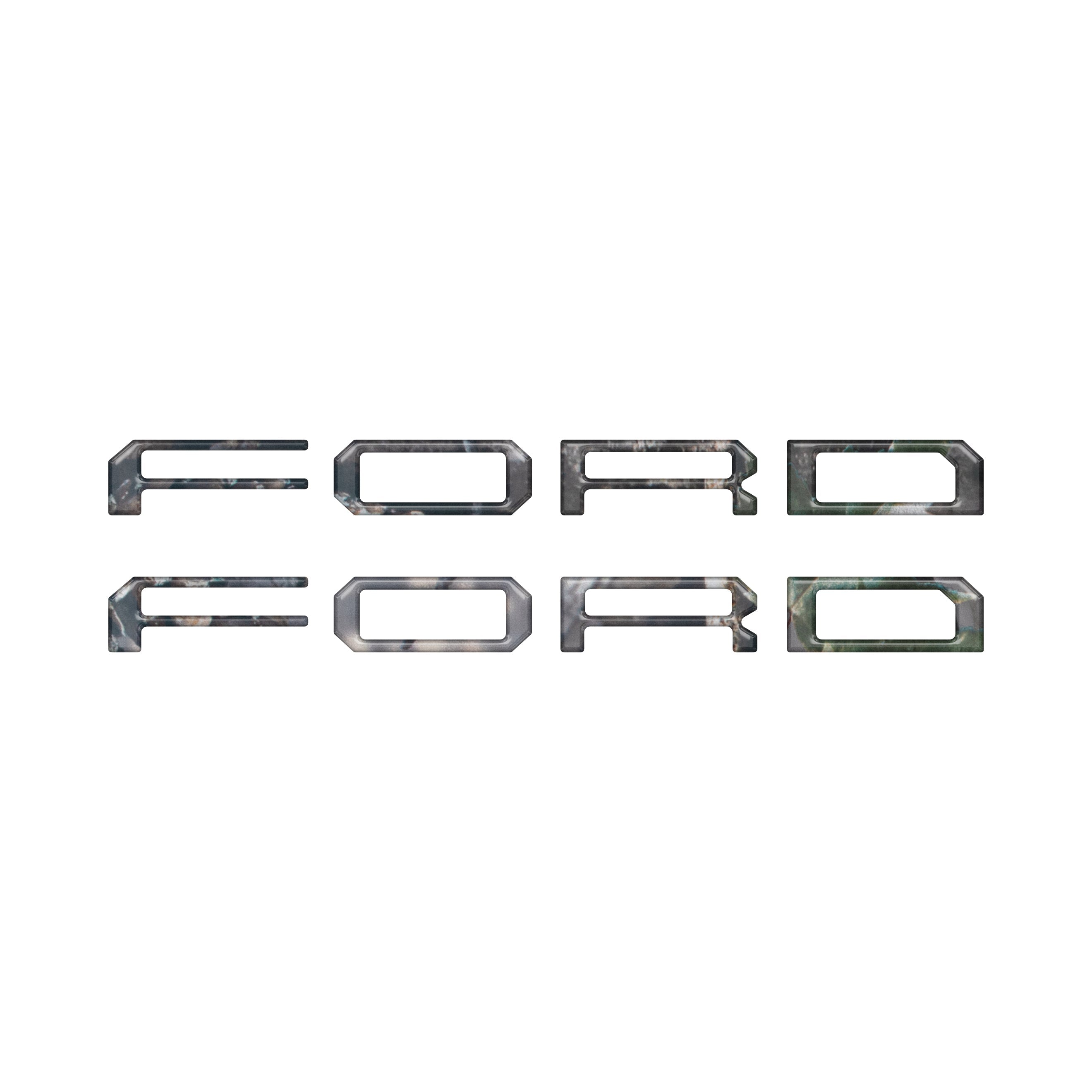 Tremor Running Board Letter Inserts Fits 2020-2026 Ford Super Duty Tremor