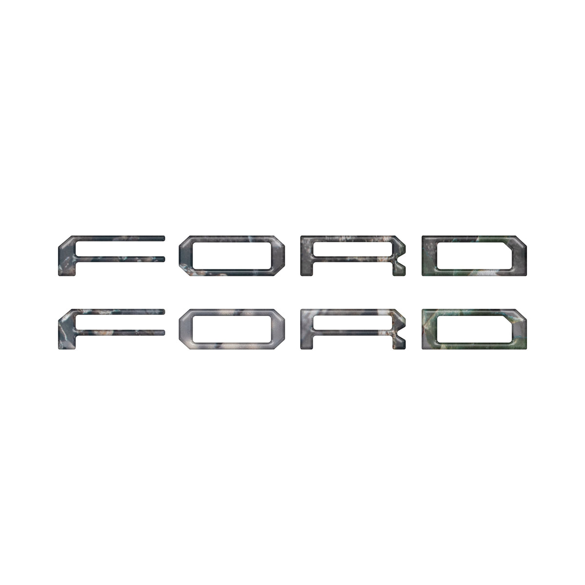 Tremor Running Board Letter Inserts Fits 2021-2024 Ford F-150