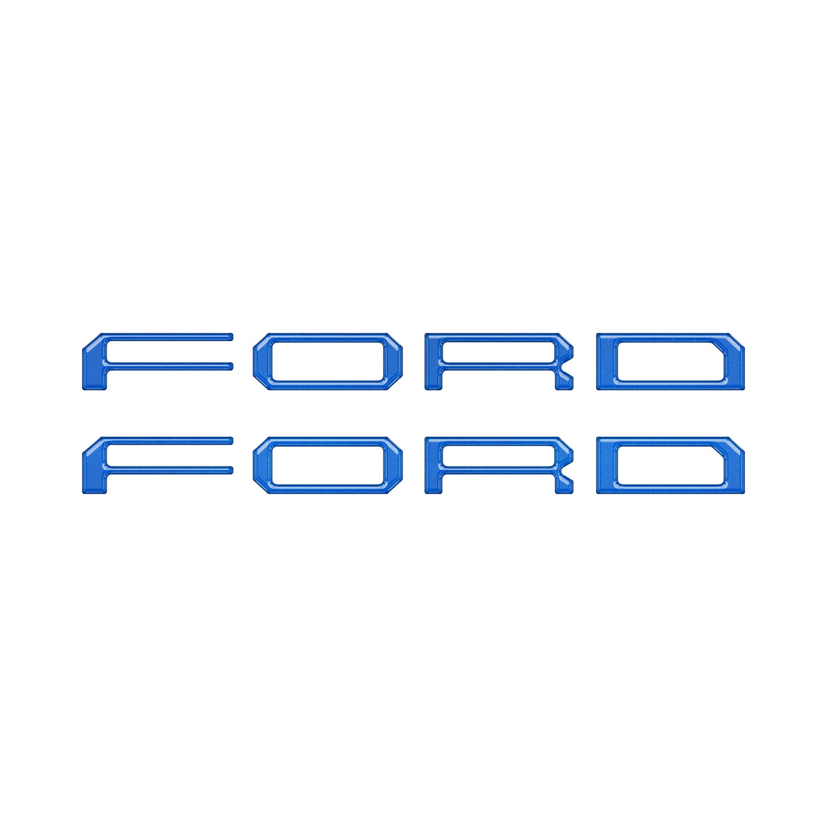Tremor Running Board Letter Inserts Fits 2021-2024 Ford F-150