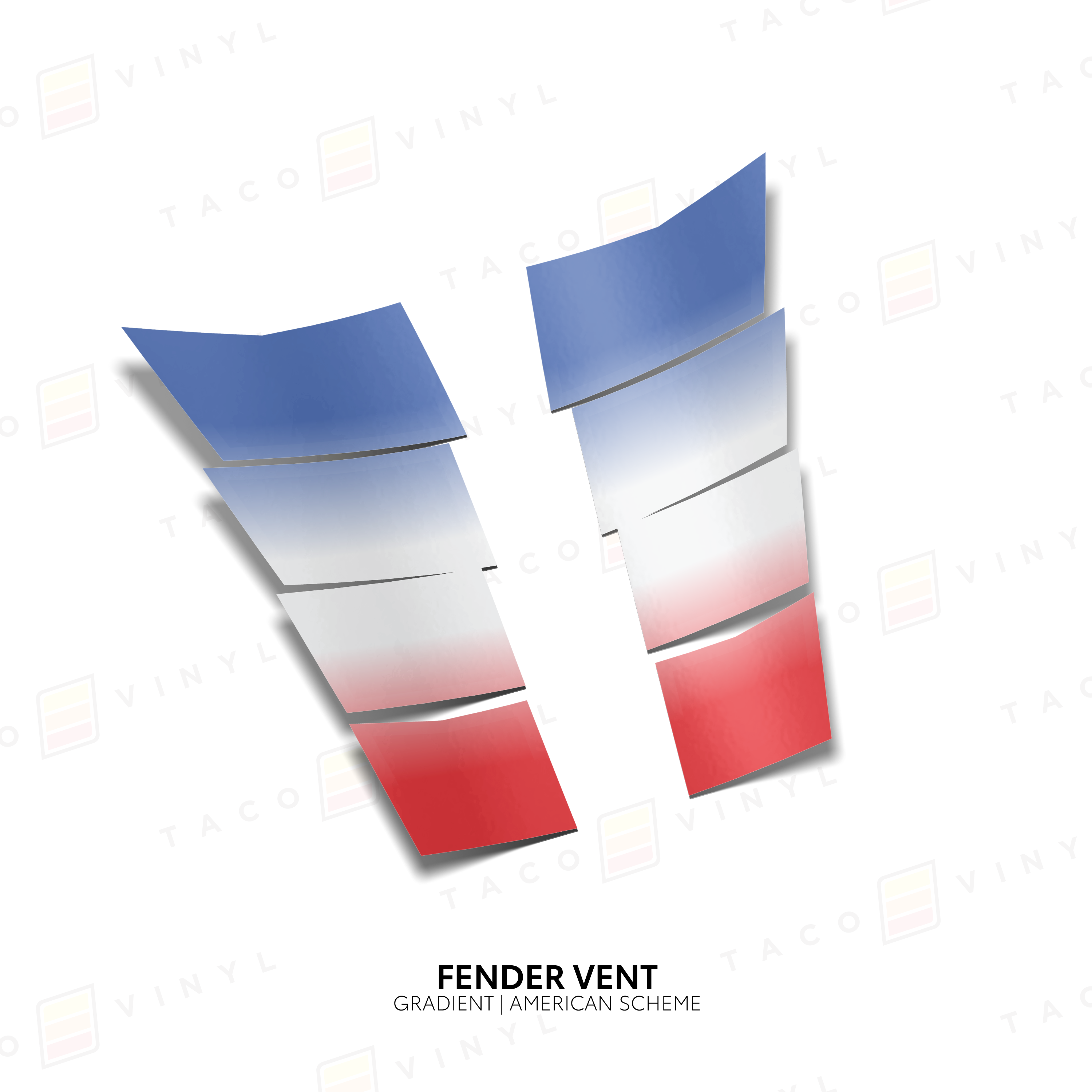 2024+ Gradient Fender Vents For Tacoma