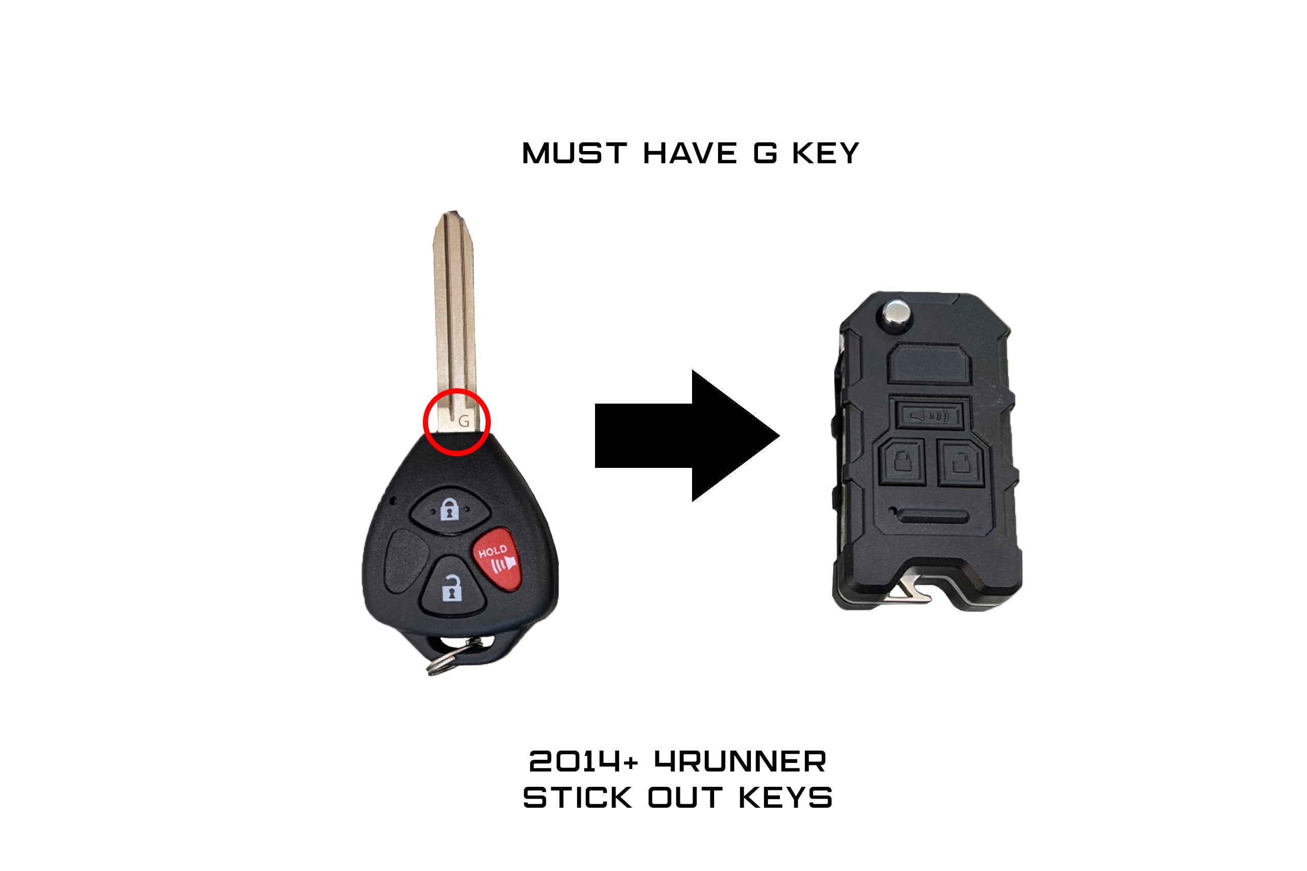 FlipFob - For 4-Runner 14-19