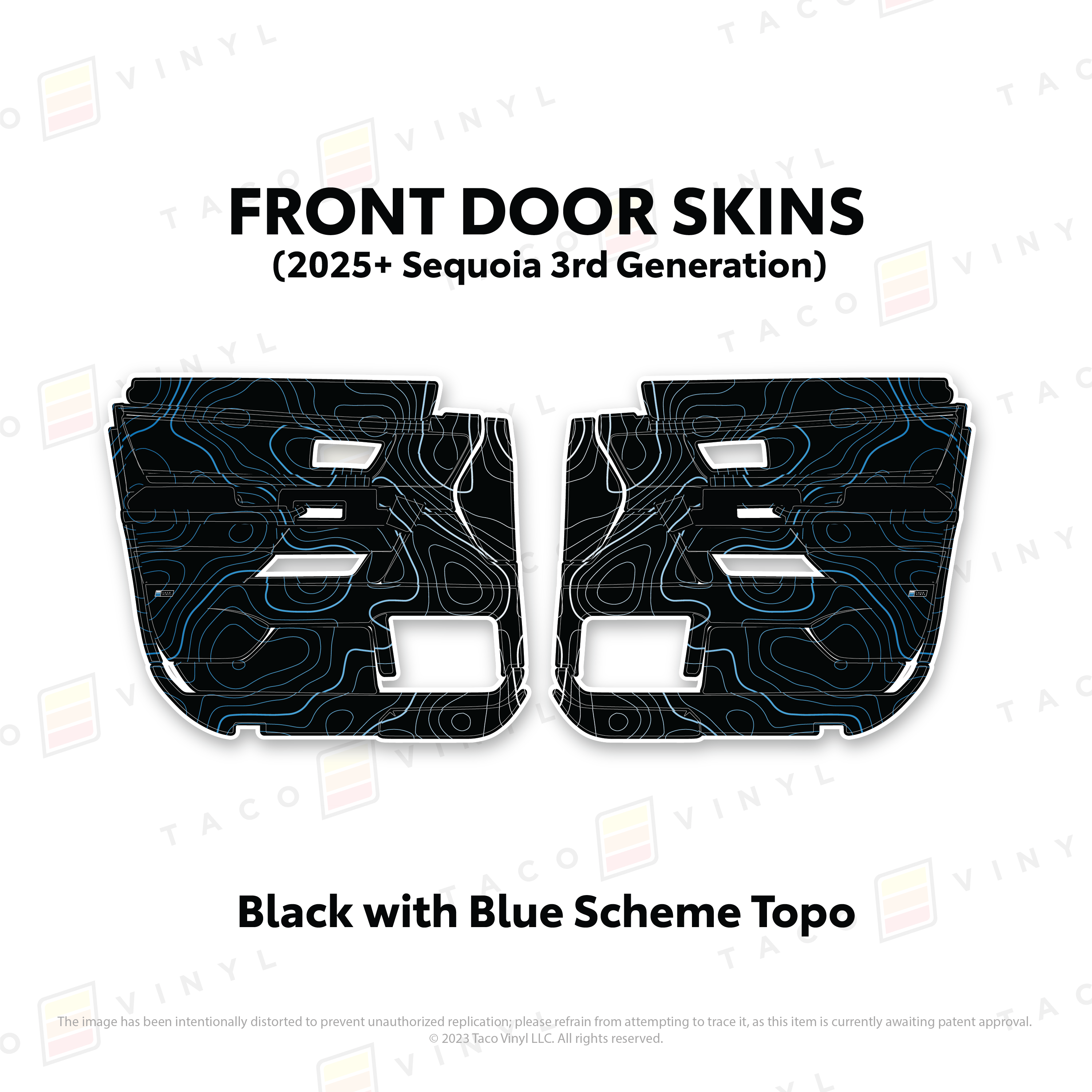 2023+ Door Skins For Sequoia