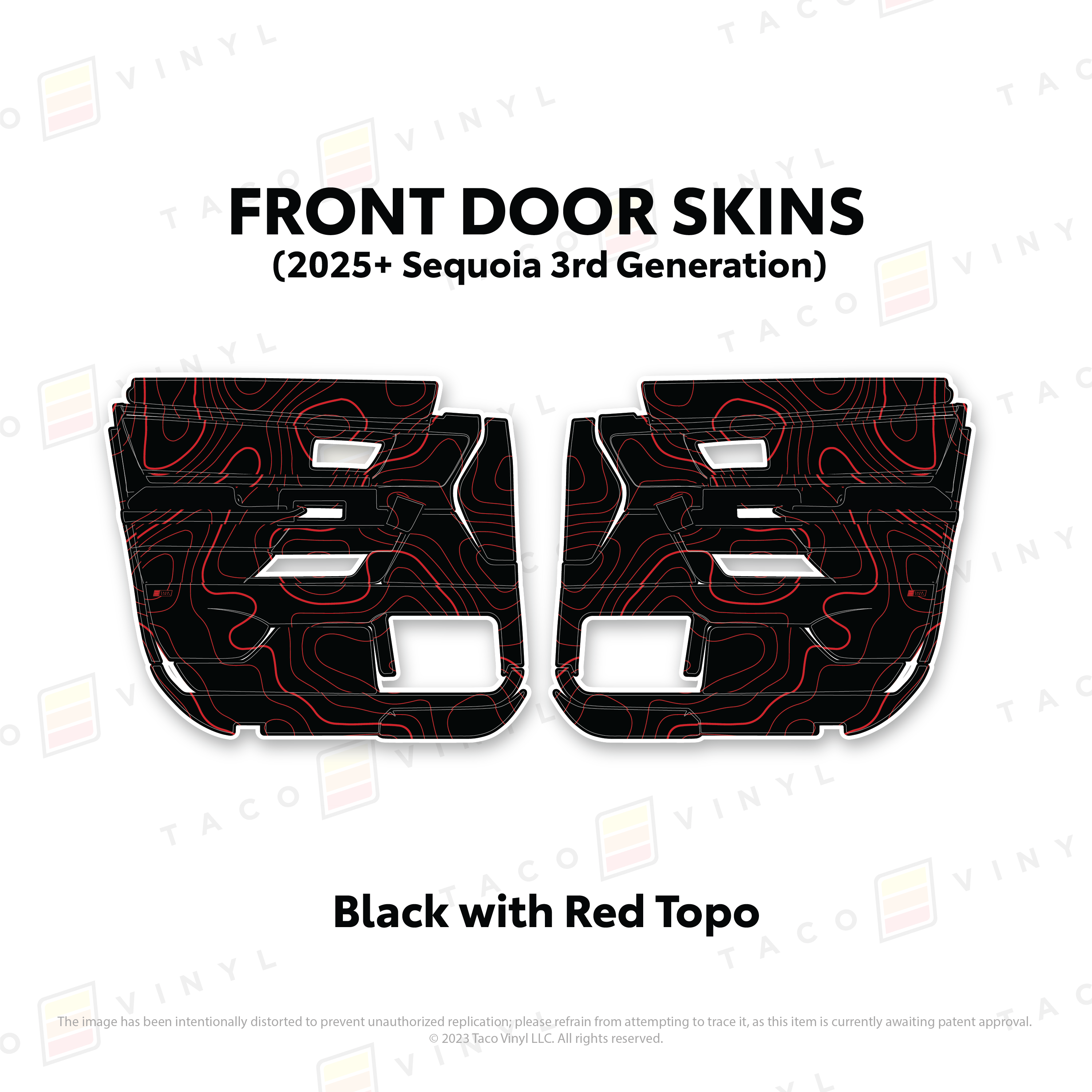 2023+ Door Skins For Sequoia