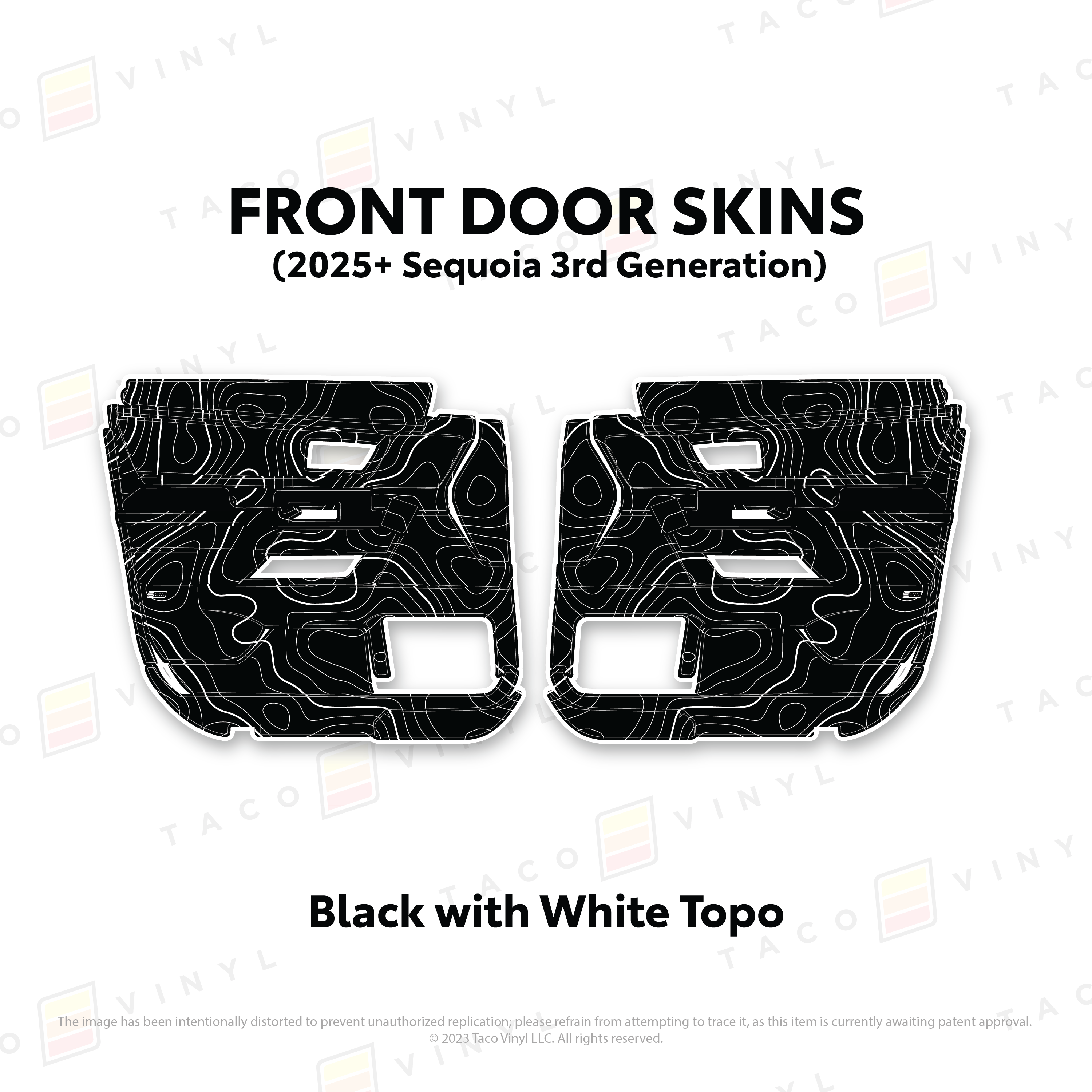 2023+ Door Skins For Sequoia