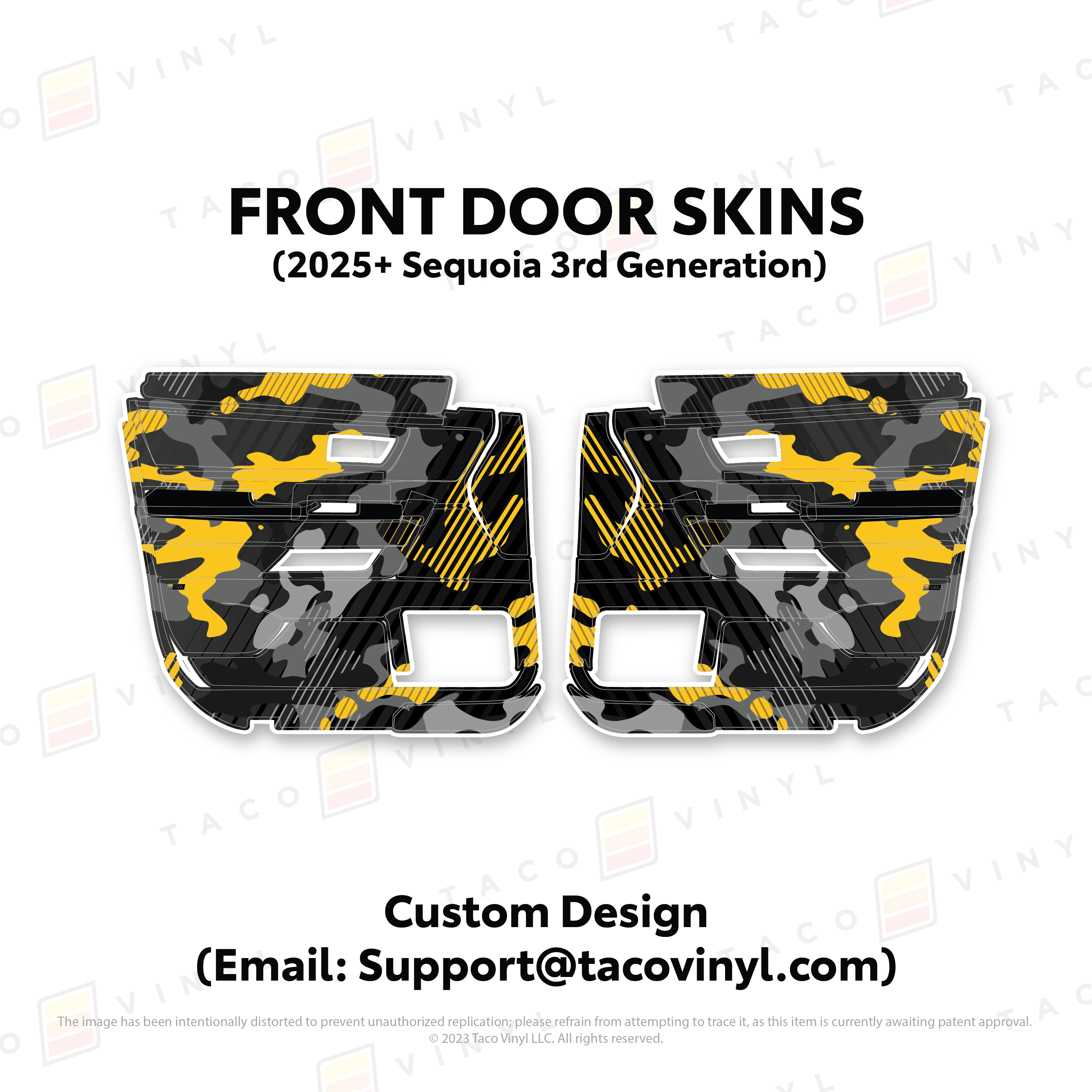 2023+ Door Skins For Sequoia