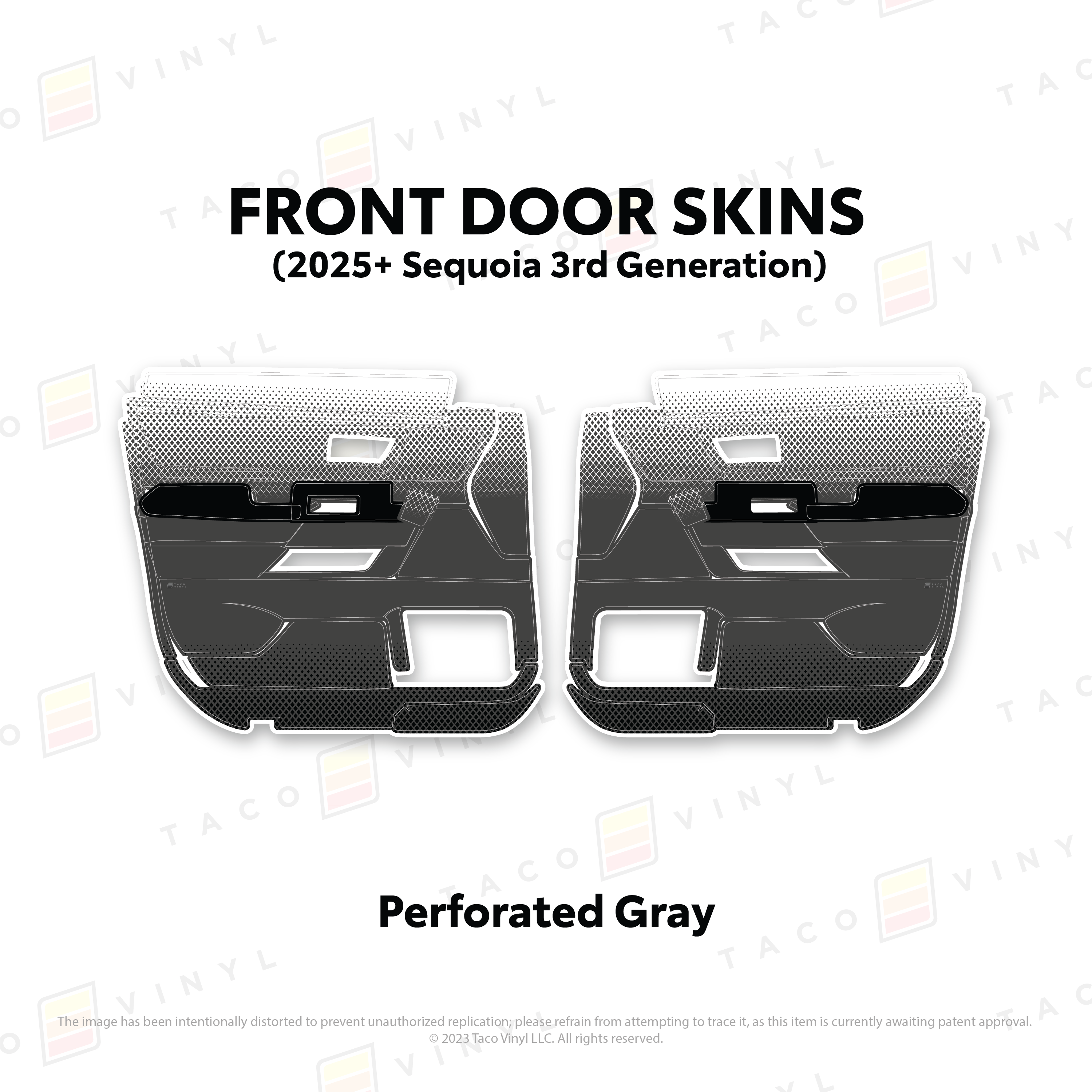 2023+ Door Skins For Sequoia