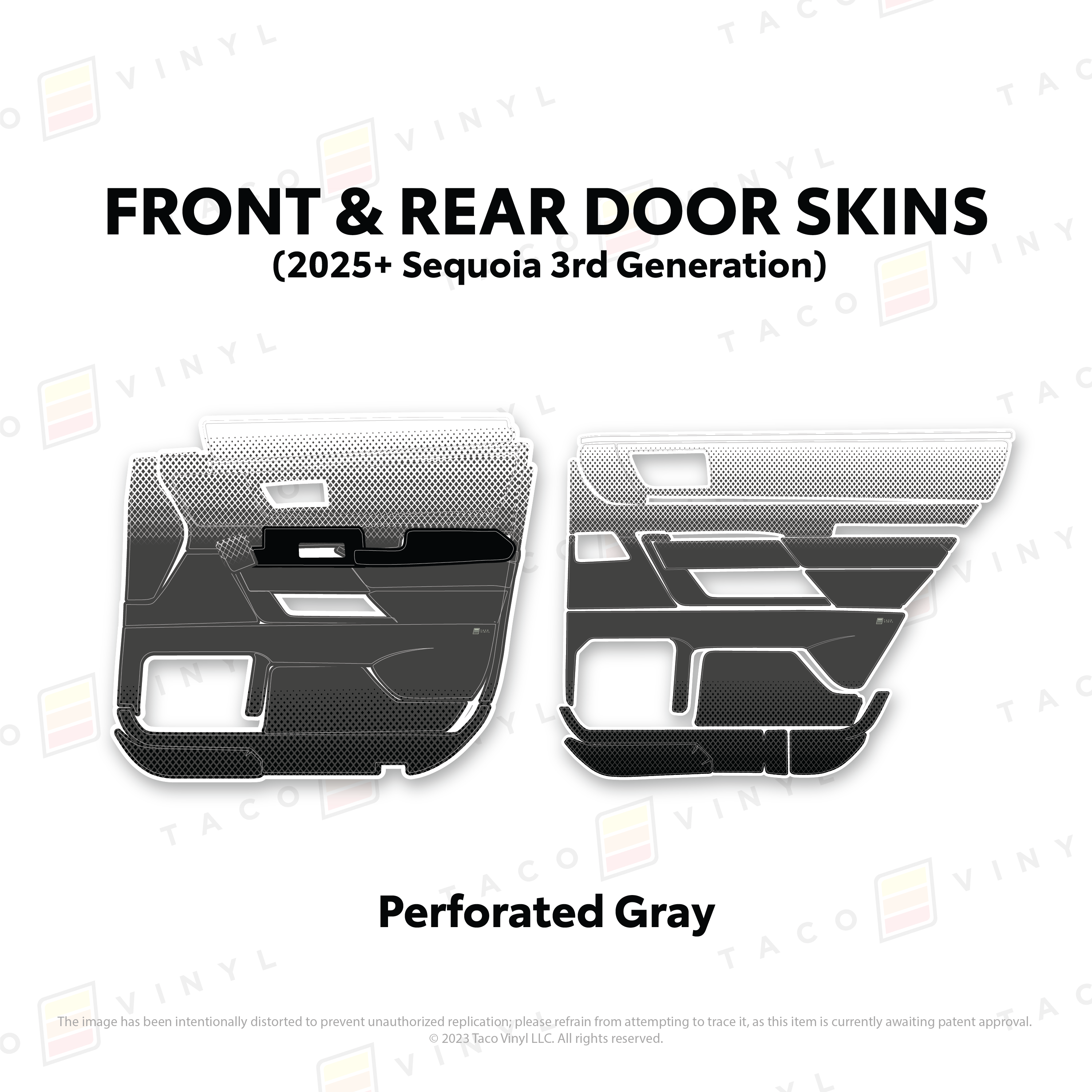 2023+ Door Skins For Sequoia