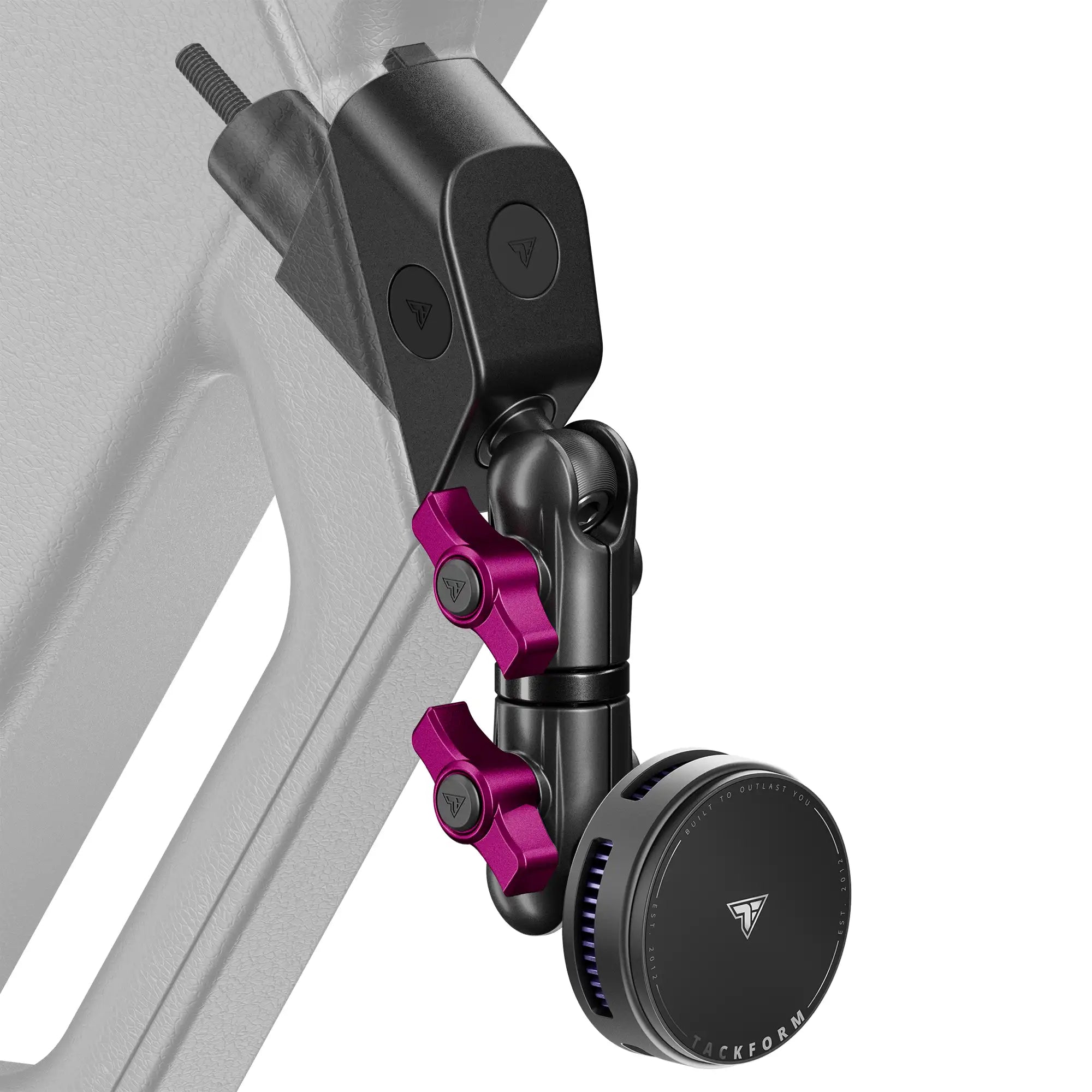 2018-2023 Jeep JL, Gladiator, and 4xe LINK™ Grab Handle Mount With Qi2/MagSafe Charging & Cooling Phone Holder | 3.5" Arm