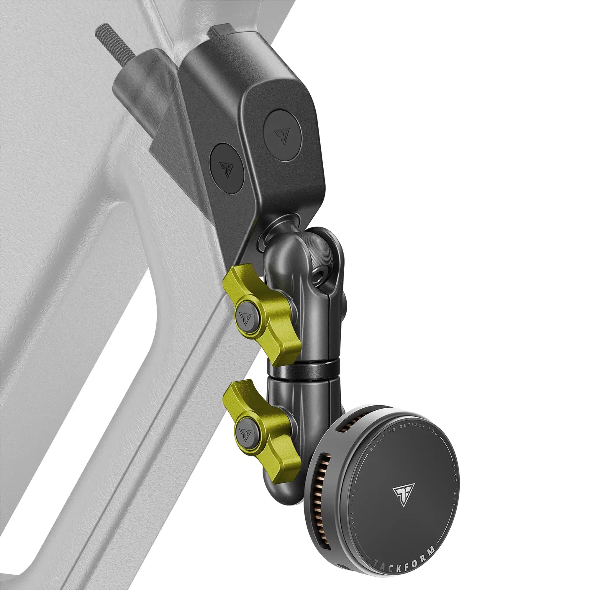 2018-2023 Jeep JL, Gladiator, and 4xe LINK™ Grab Handle Mount With Qi2/MagSafe Charging & Cooling Phone Holder | 3.5" Arm