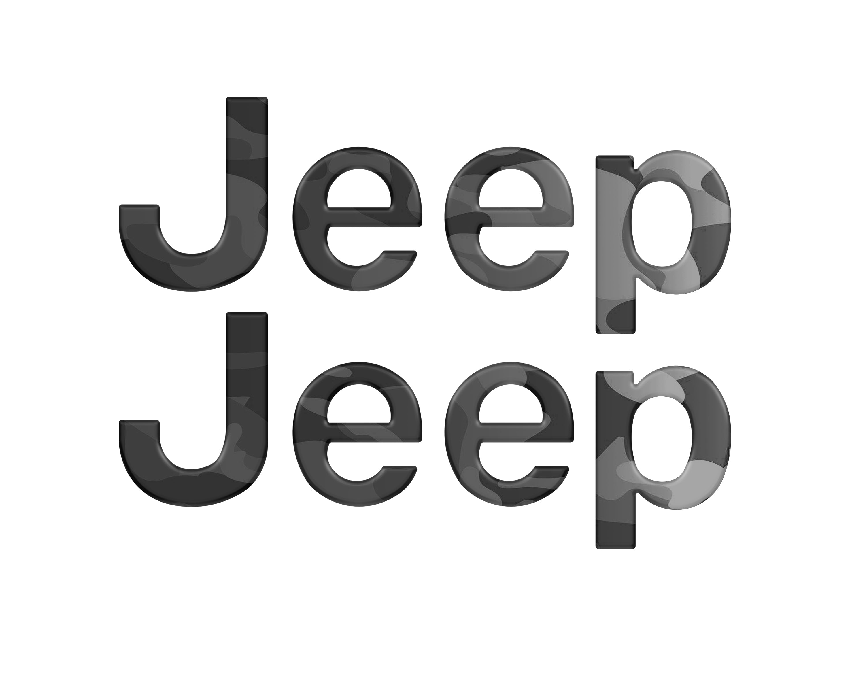 Driver & Passenger Side Emblem Overlays Fits 2019-2026 Jeep Gladiator